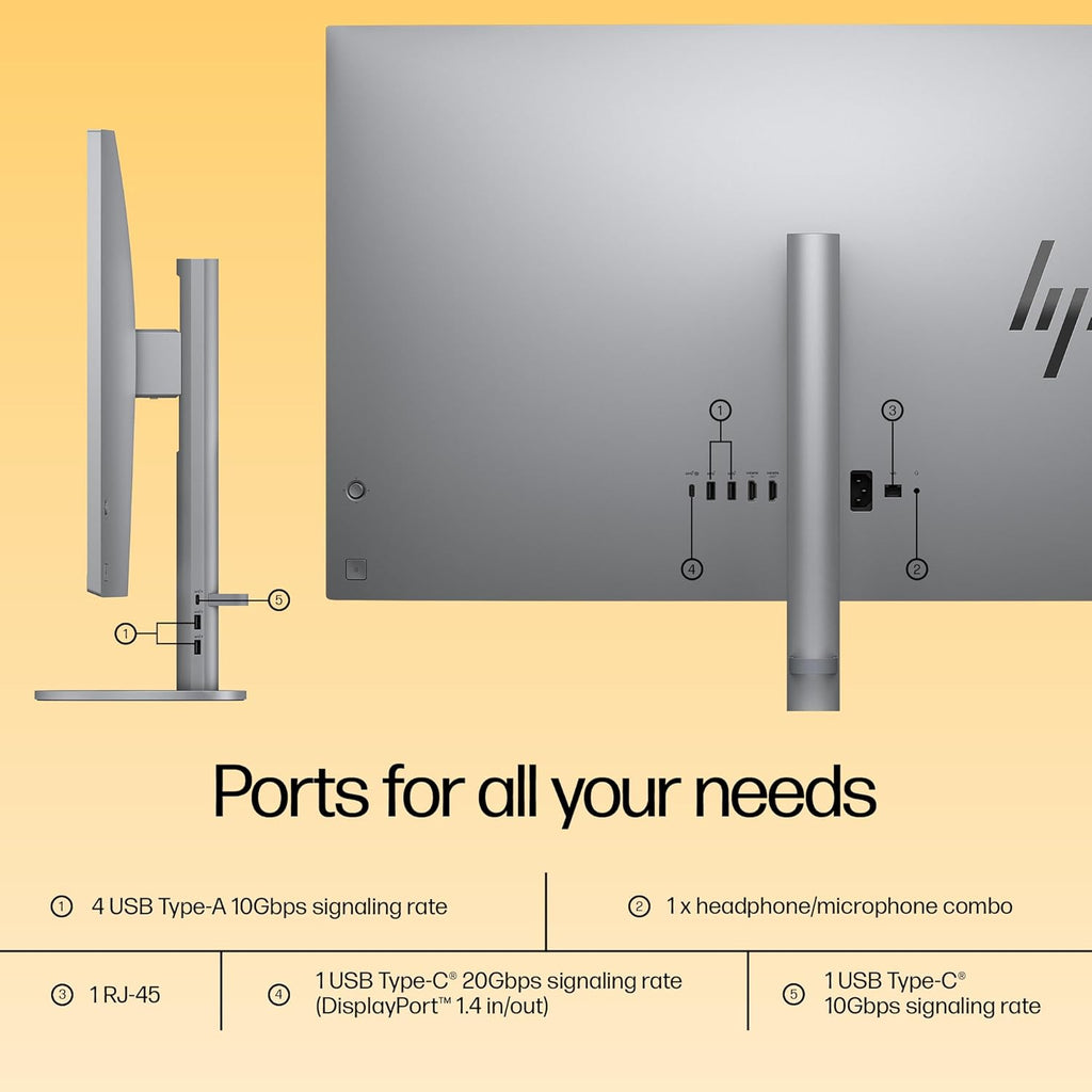 HP OmniStudio X Next Gen AI AIO, Intel Core Ultra 7 258V, 47 Tops,(32GB DDR5,1TB SSD) 4K UHD (3840 x 2160), IPS,550 nits,31.5inch(80.1cm), Win 11, Office24, Meteor Silver, 9.56kg, 32-c1574in