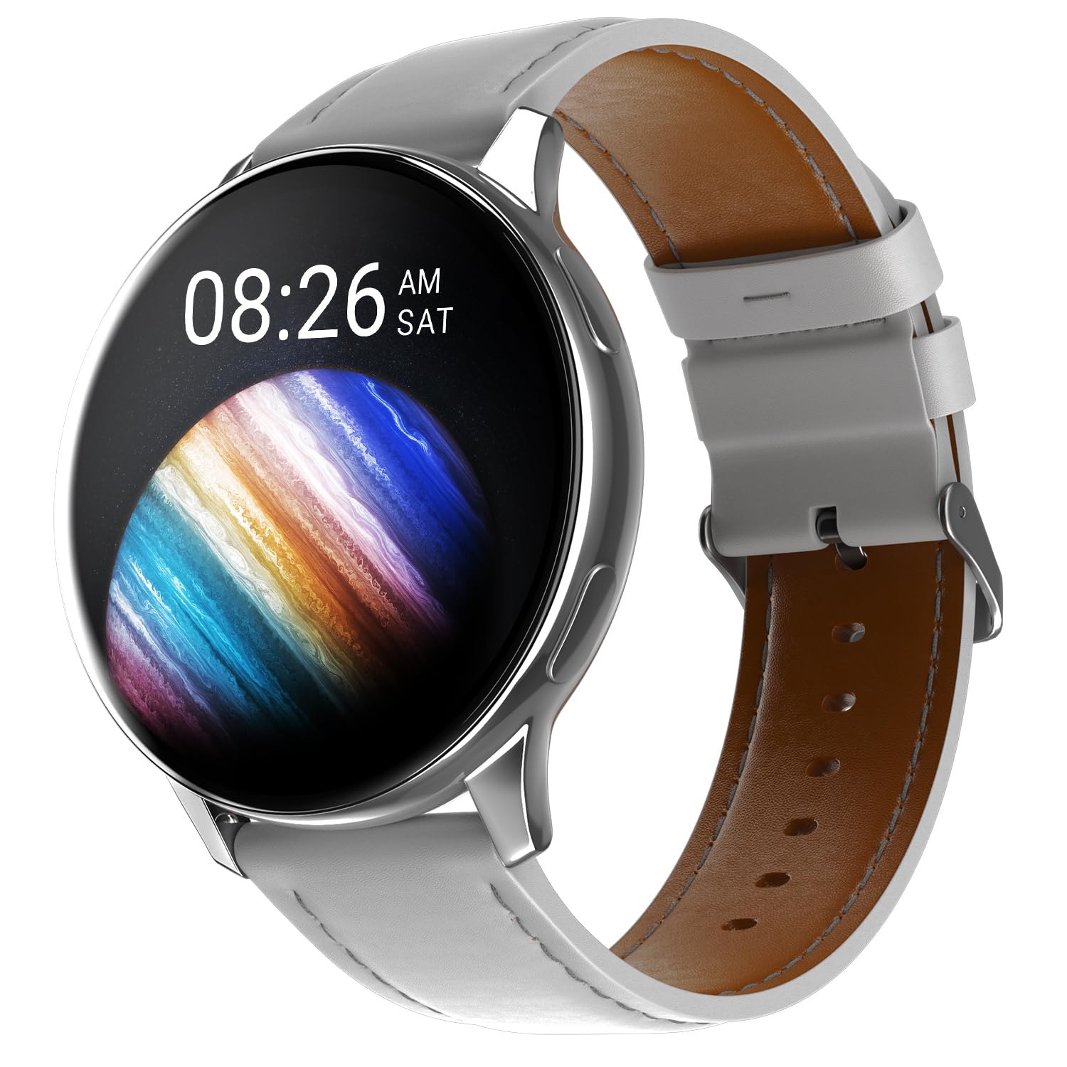 Noise Vortex Plus 1.46 AMOLED Display, AoD, BT Calling, Sleek Metal Finish, 7 Days Battery Life, All New OS with 100+ Watch Faces & Health Suite (Black)