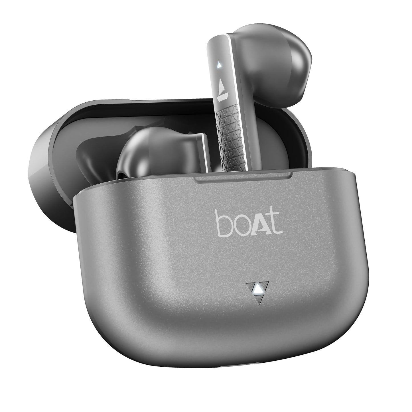 boAt Airdopes 91 Prime, 45HRS Battery, 13mm Drivers, Metallic Finish, Low Latency,ENx Tech, Fast Charge, v5.3 Bluetooth Earbuds, TWS Ear Buds Wireless Earphones with mic (Sonic Silver)