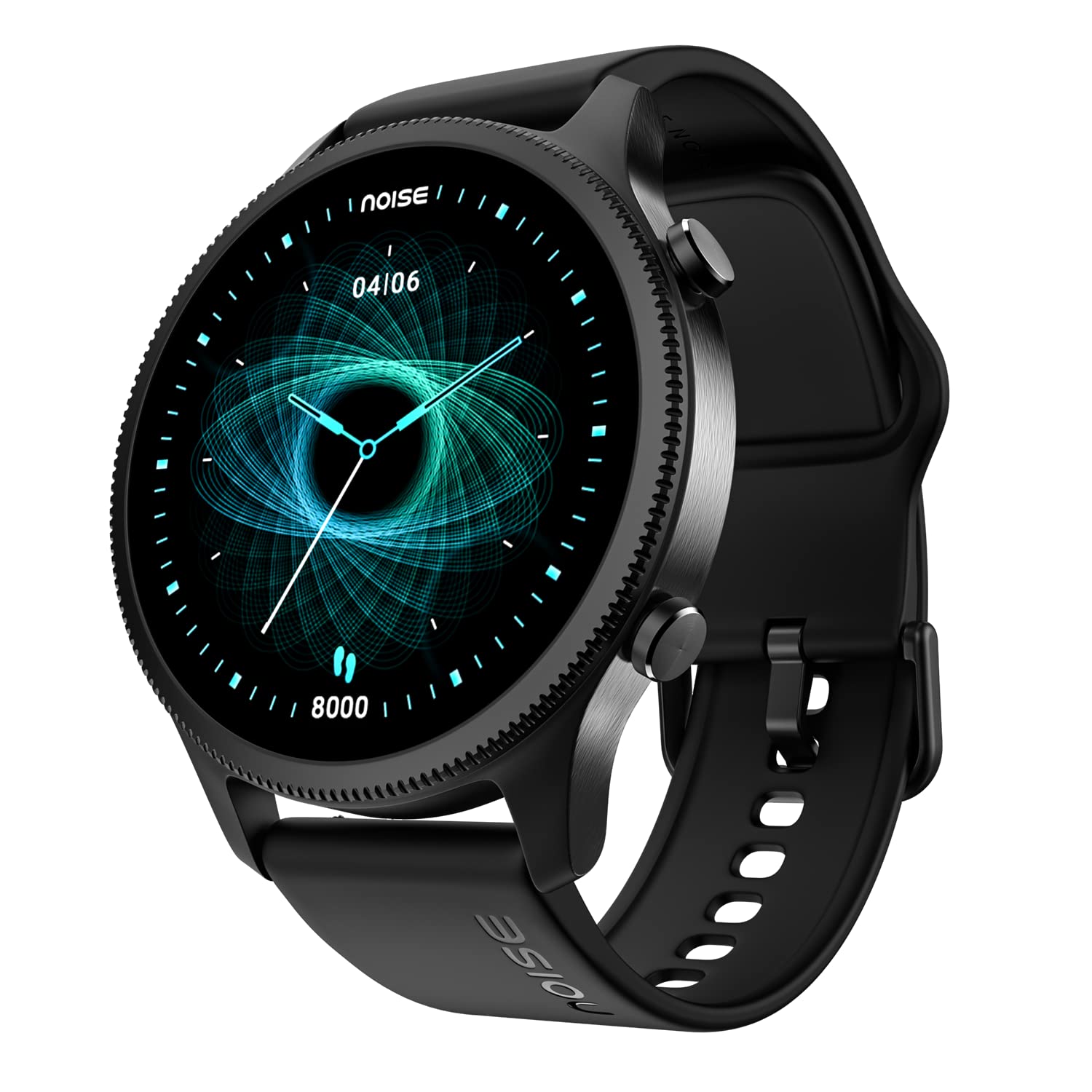 NoiseFit Halo 1.43" AMOLED Display, Bluetooth Calling Round Dial Smart Watch, Premium Metallic Build, Always on Display, Smart Gesture Control, 100 Sports Modes (Vintage Brown)