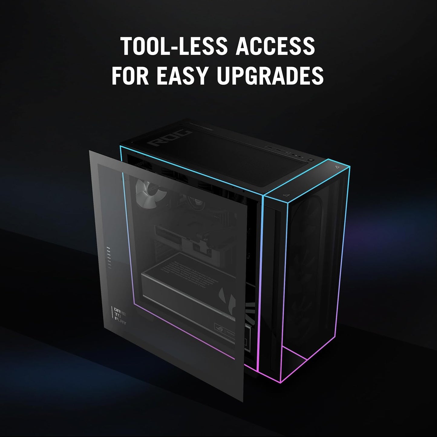 ASUS G700,Intel Core Ultra 9,Gaming Tower(GeForce RTX 5080-16GB/32GB RAM/2TB SSD/Windows 11/M365 Basic (1Year)*/Office Home 2024/with Gaming RGB Keyboard & RGB Mouse(USB)/Black/18Kg)G700TF-09285K047WS