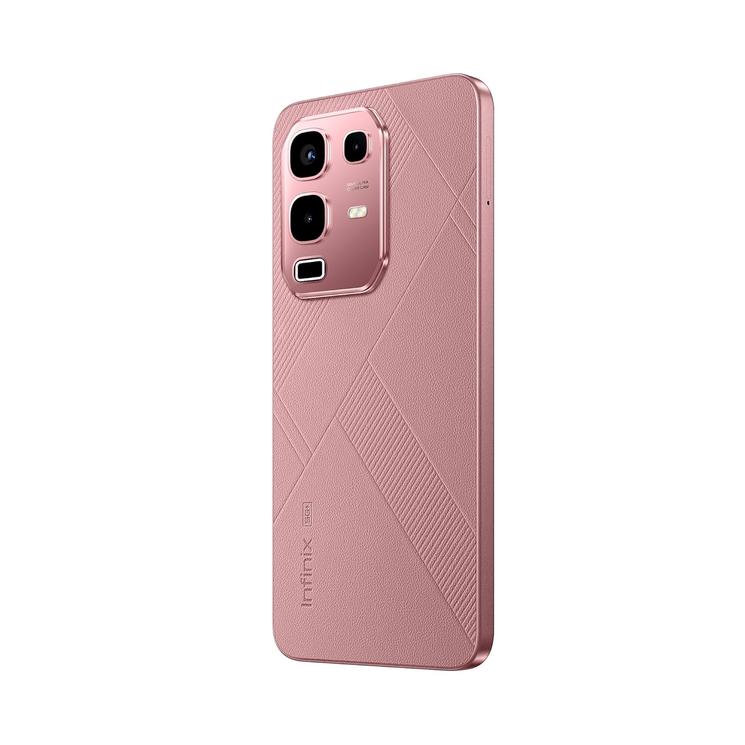 Infinix Note 50x 5G+ (Sunset Spice Pink, 8GB RAM, 128GB Storage) | MediaTek D7300 Ultimate | 90FPS BGMI Gaming | 5500mAH Battery with 45W FastCharge | 650K+ AnTuTu AI