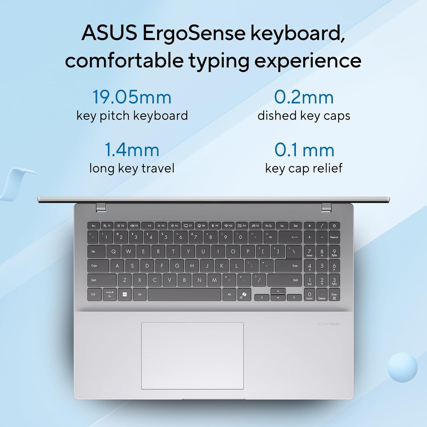 ASUS Vivobook 16,Intel Core Ultra 5 (Series 2),Thin & Light(Intel iGPU/16GB RAM/512GB SSD/FHD+/16"/60Hz/Backlit Keyboard/Windows 11/M365 Basic (1Year)*/Office Home 2024/Silver/1.88 kg) X1607CA-MB142WS