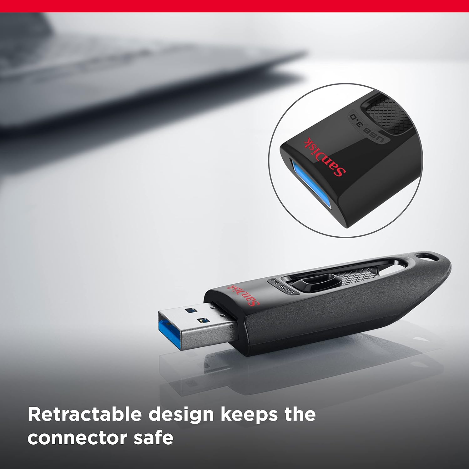 SanDisk Ultra 64GB, USB 3.0, Flash Drive, Upto 130MB/s R, Pendrive, Black, 5Y Warranty (SDCZ48-064G-I35)