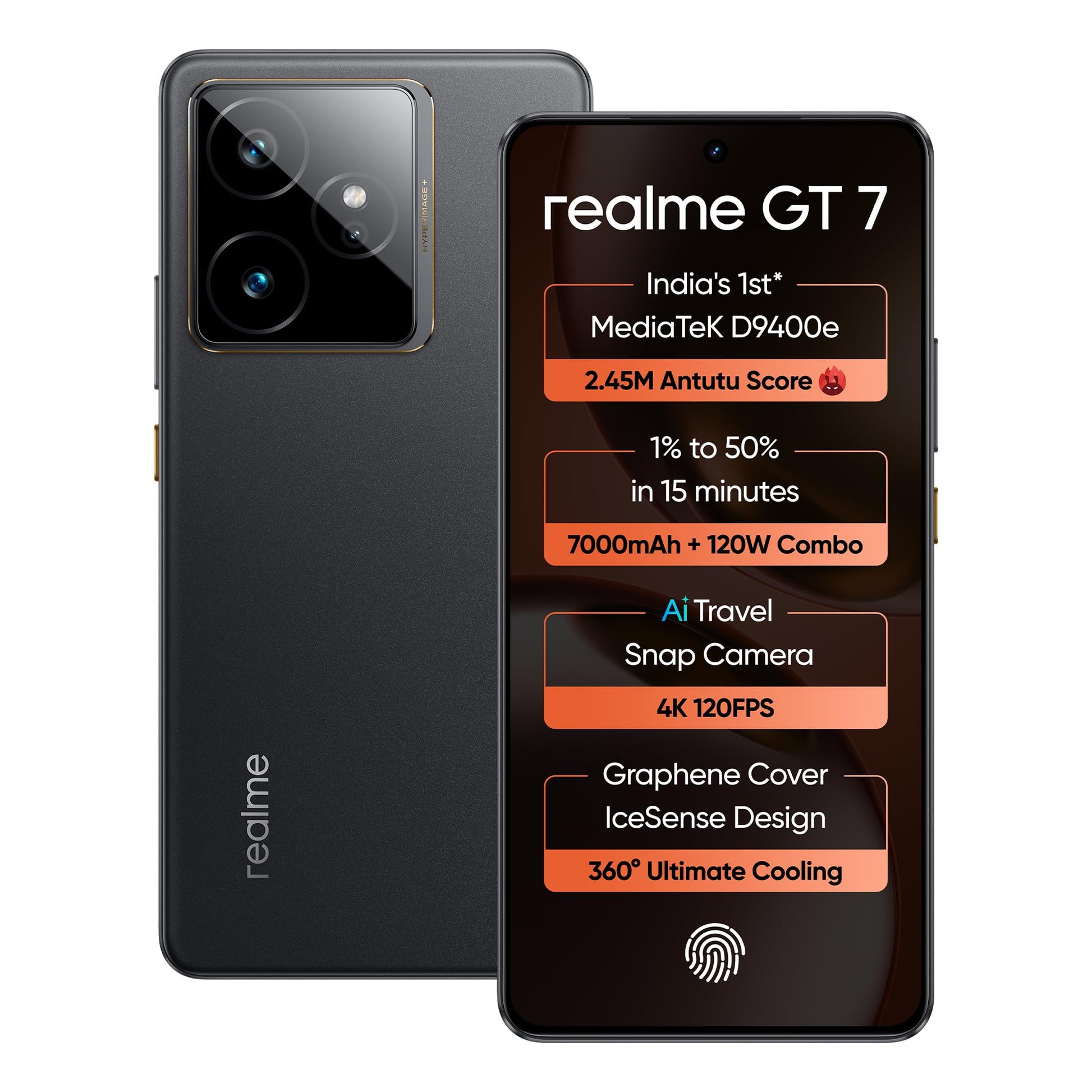 realme GT 7 Dream Edition (Aston Martin Green,16GB+512GB) | Co-Designed with Aston Martin Aramco F1 Team | India’s 1st MTK D9400e | Strongest Battery Combo 7000mAh+120W | AI 4K 120FPS Travel Camera