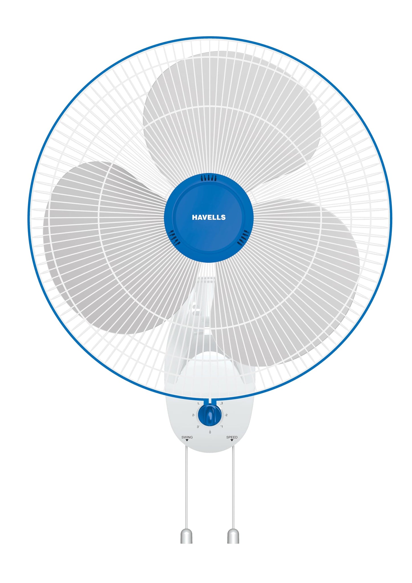Havells Swing 300mm Wall Mounted Fan | High-Performance, Wall Fan for Kitchen & Home, Smooth Oscillation, 100% Copper Motor | 3-Speed Control, 2-Year Warranty | (Pack of 1, Off White)