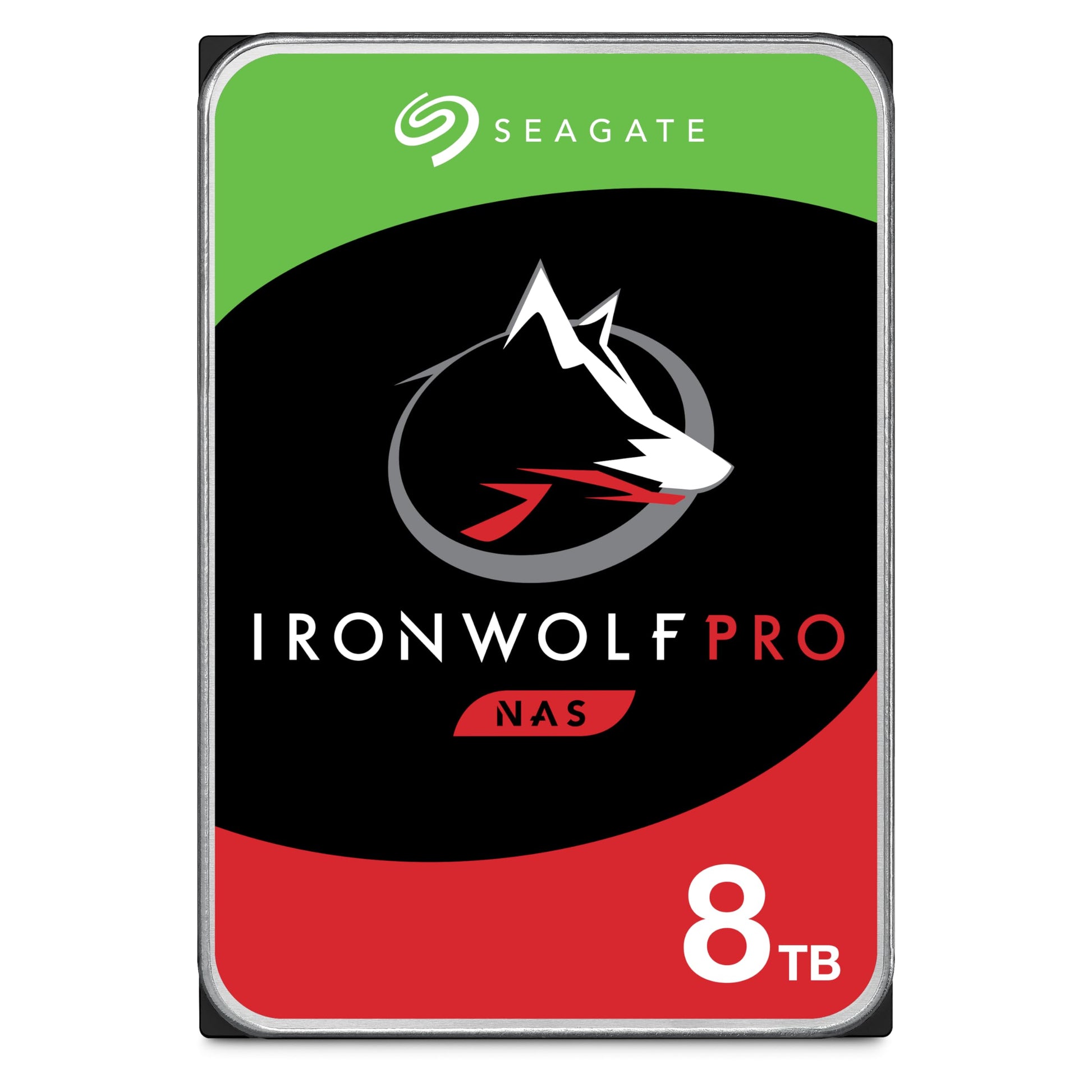 Seagate IronWolf 4TB NAS Internal Hard Drive HDD CMR 3.5 Inch SATA 6Gb/s 5400 RPM 256MB Cache for RAID Network Attached Storage with 3-Years Data Recovery Services (ST4000VN006)