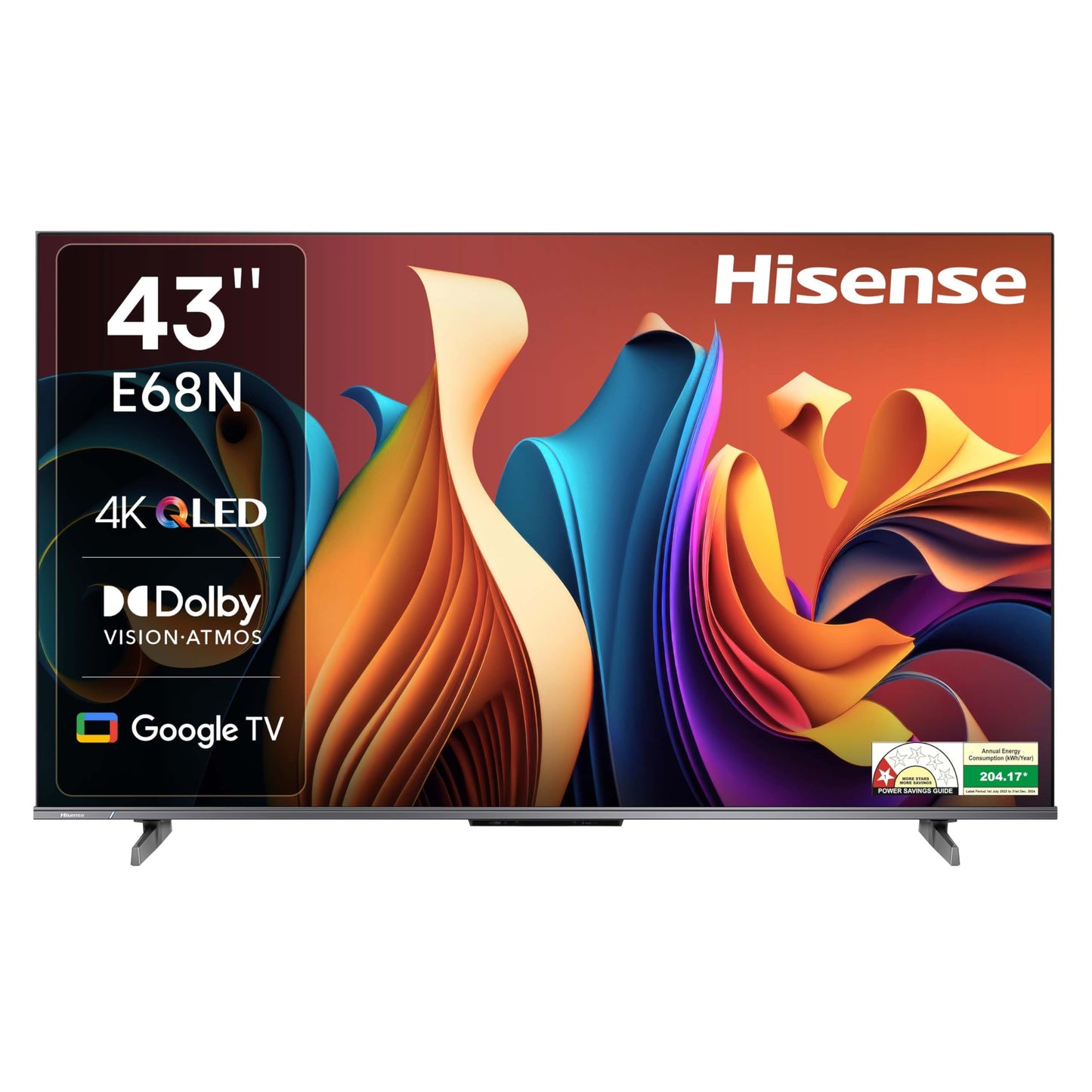 Hisense 189 cm (75 inches) E7Q Series 4K Ultra HD Smart QLED TV 75E7Q (Black)