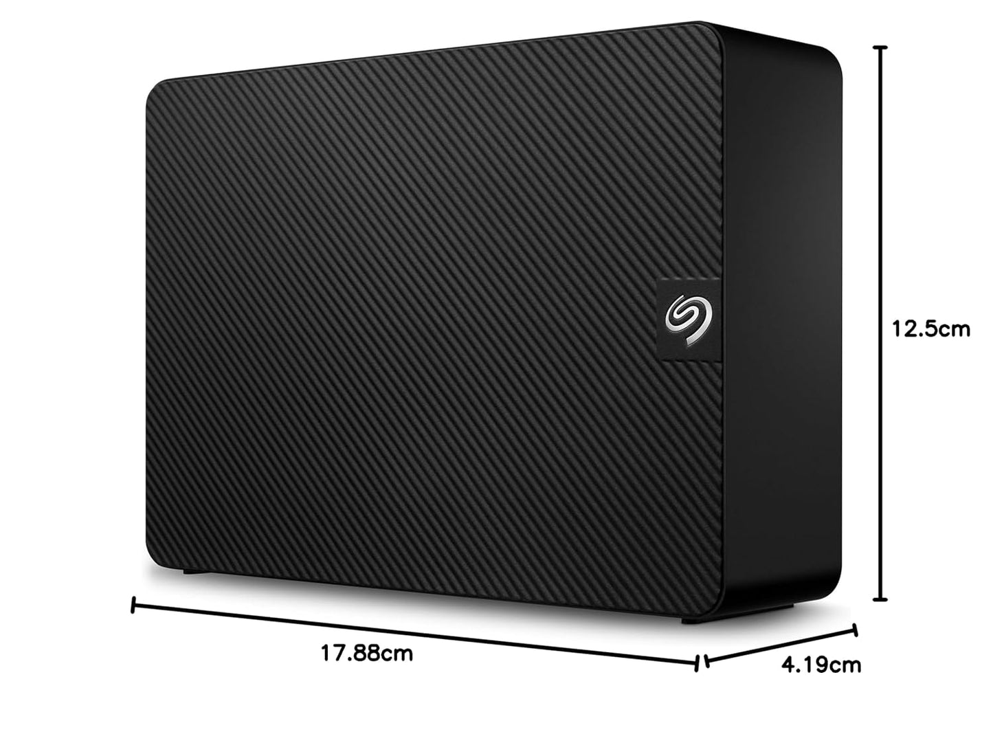 Seagate Expansion 4TB Desktop External HDD - USB 3.0 for Windows and Mac with 3 yr Data Recovery Services, Portable Hard Drive (STKP4000400)