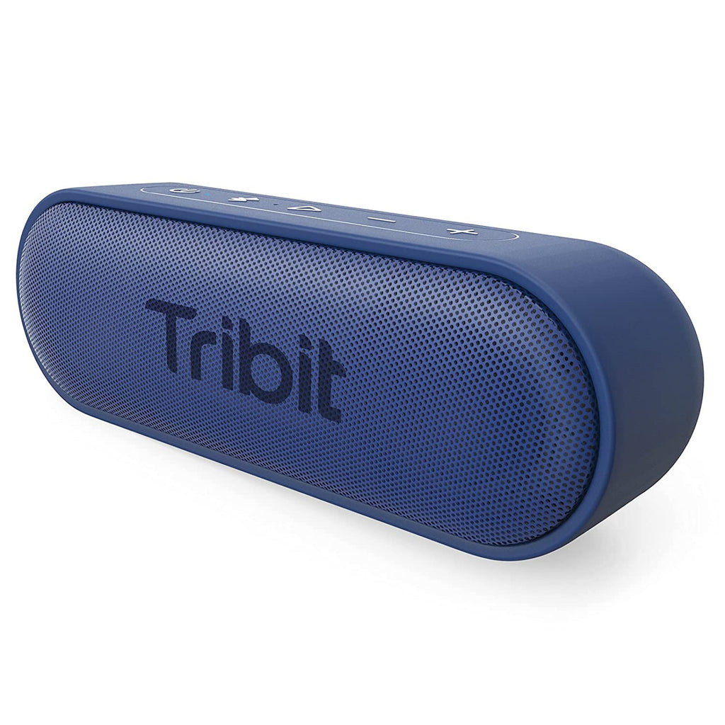 Tribit Updated Version XSound Go Wireless Bluetooth 5.3 Speakers with Loud Stereo Sound & Rich Bass 16W,24H Playtime,150 ft Bluetooth Range,Outdoor Lightweight IPX7 Waterproof,Built-in Mic (Black)