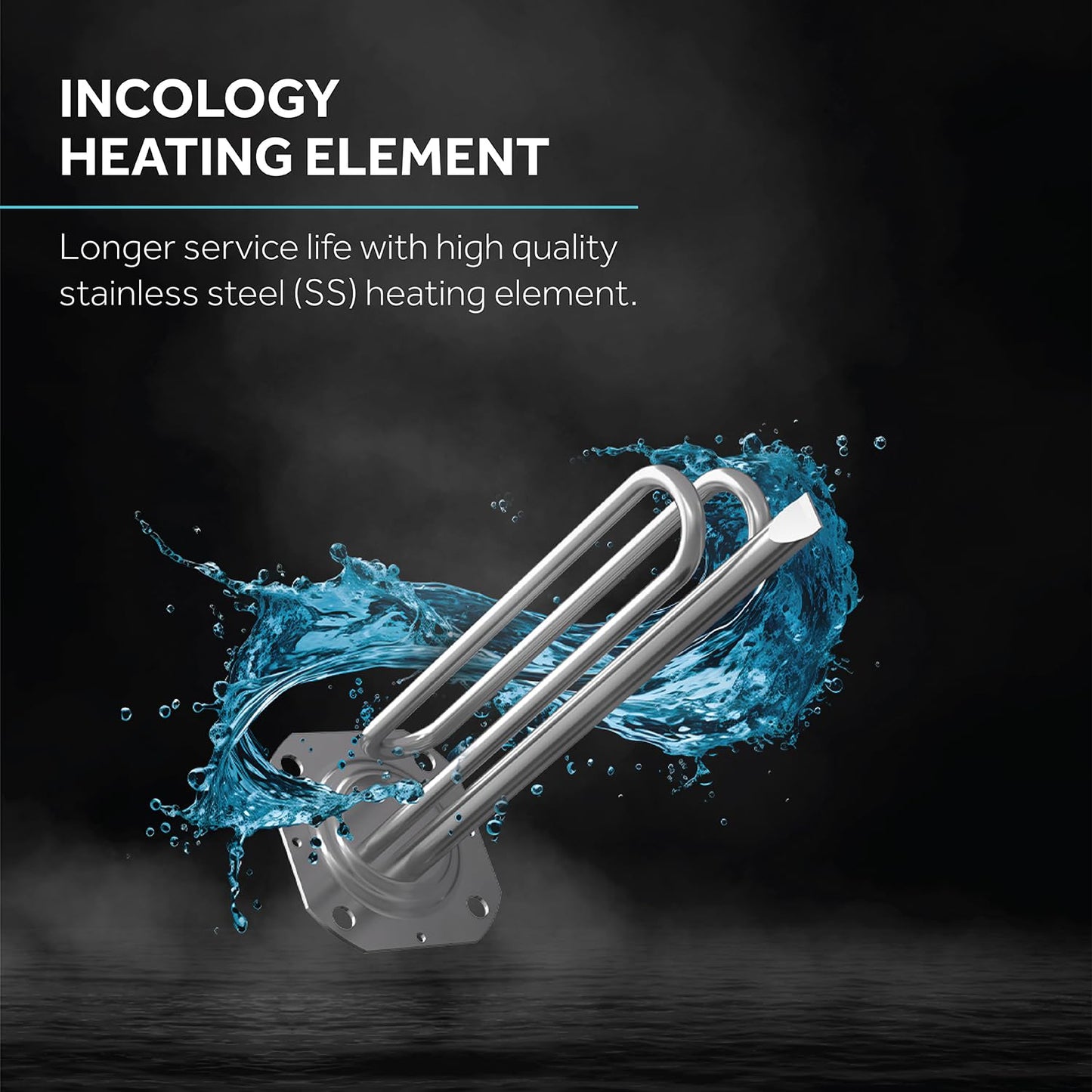 Haier Pret White Geyser 3 Litre 3KW Fast Heating Glass-Lined Instant Water Heater ABS Out Body for High-rise Building 8 Bar Instant Geyser for Kitchen& Bathroom, Wall-Mounting