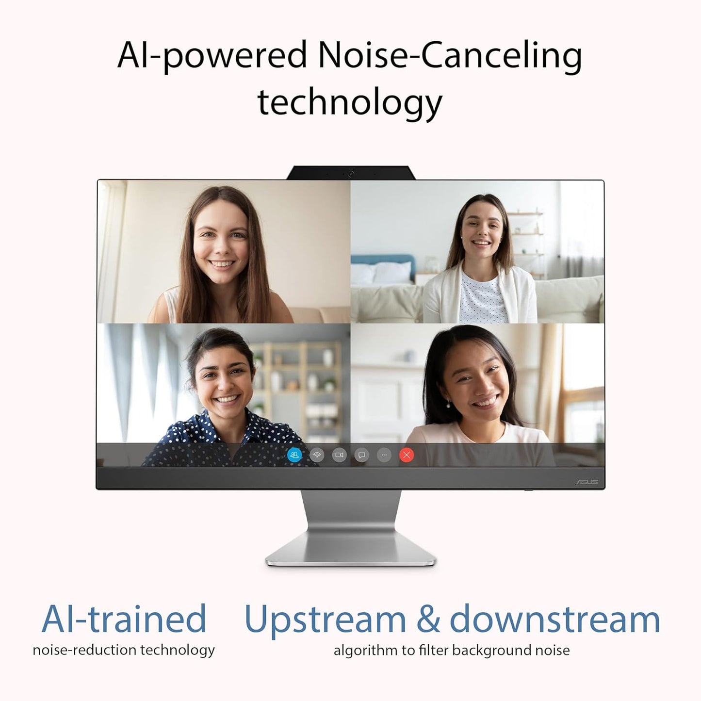 ASUS A3402, 23.8" FHD, 13th Gen, Intel Core i5-1335U, All-in-One PC (8GB RAM/512GB SSD/Windows 11/Office 2021/Black/5.4 Kg) with Wireless Black Keyboard & Mouse, 3 Years Warranty, A3402WVA-BPC002WS