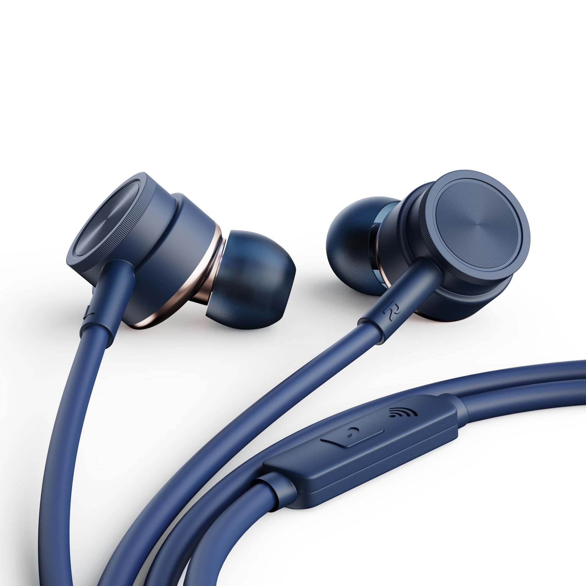 Boult XO Black Wired Earphones with 3.5mm Jack, Extra Bass, 10mm Dynamic Driver, Inline Control, IPX5 Water Resistant, HD Mic, Radial Finish, Earphones Wired Headphones with Mic Earphone