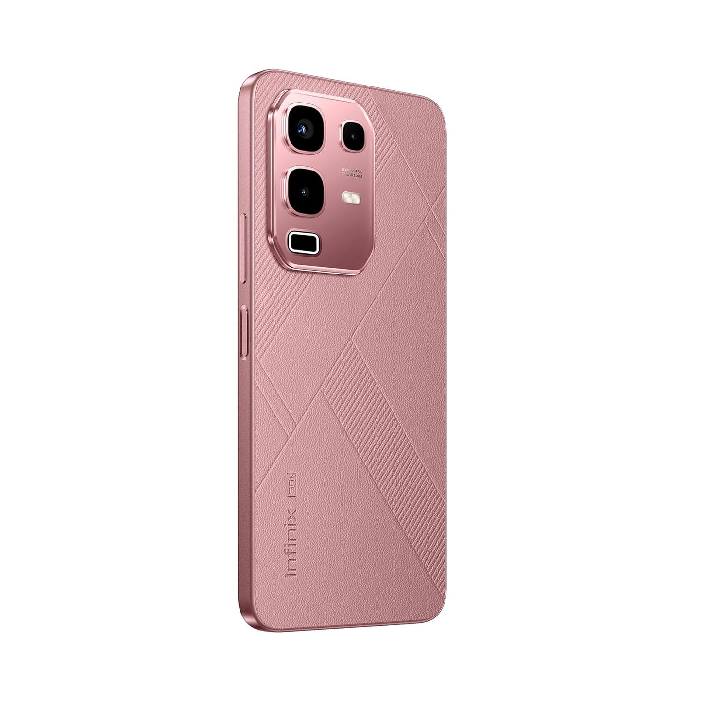 Infinix Note 50x 5G+ (Sunset Spice Pink, 8GB RAM, 128GB Storage) | MediaTek D7300 Ultimate | 90FPS BGMI Gaming | 5500mAH Battery with 45W FastCharge | 650K+ AnTuTu AI