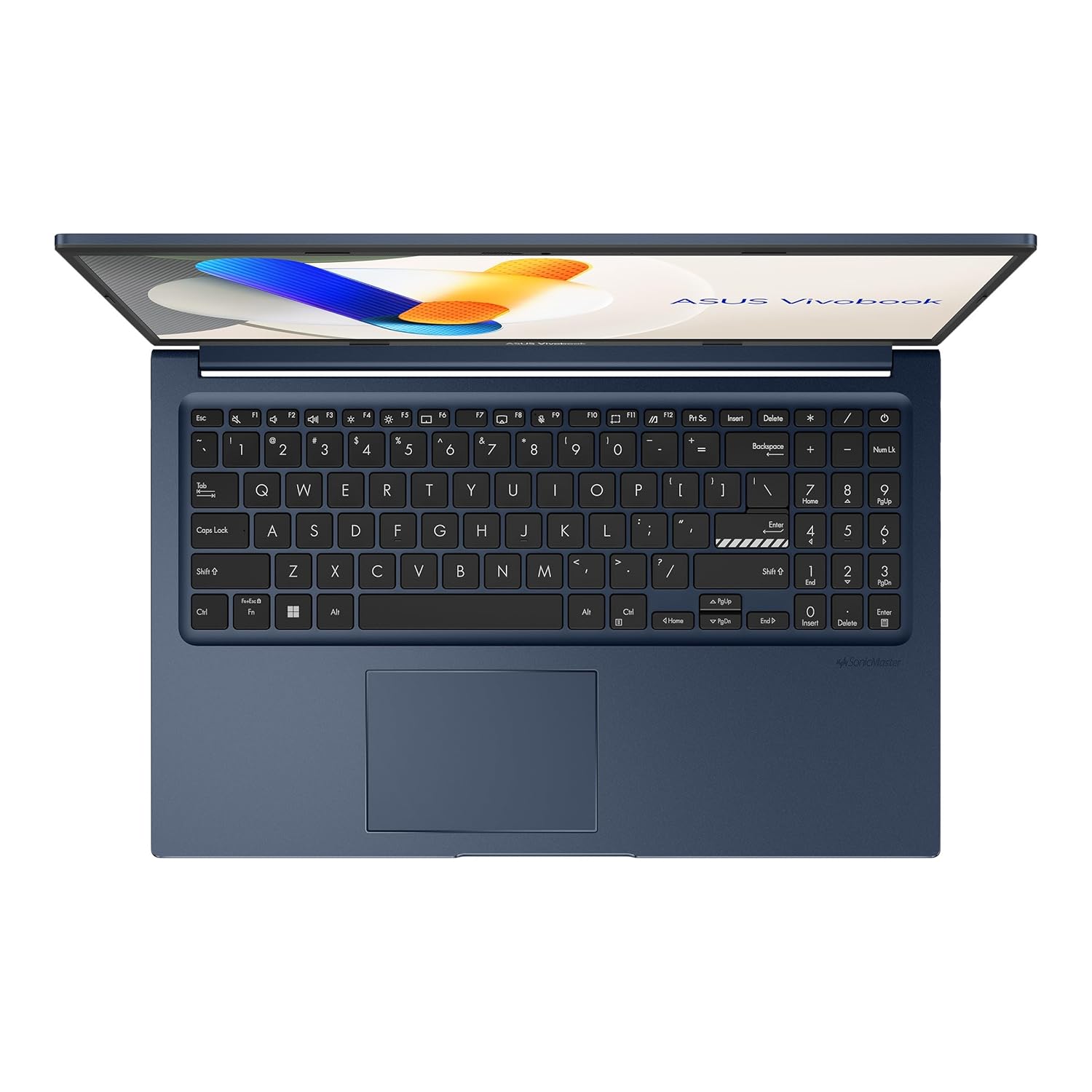 ASUS Vivobook 15, Intel Core i3-1315U, Thin & Light Laptop(Intel UHD iGPU/12GB RAM/512GB SSD/FHD/15.6"/60Hz/42Whrs/Windows 11/M365 Basic (1Year)*/Office Home 2024/Quiet Blue/1.7Kg) X1504VA-BQ332WS