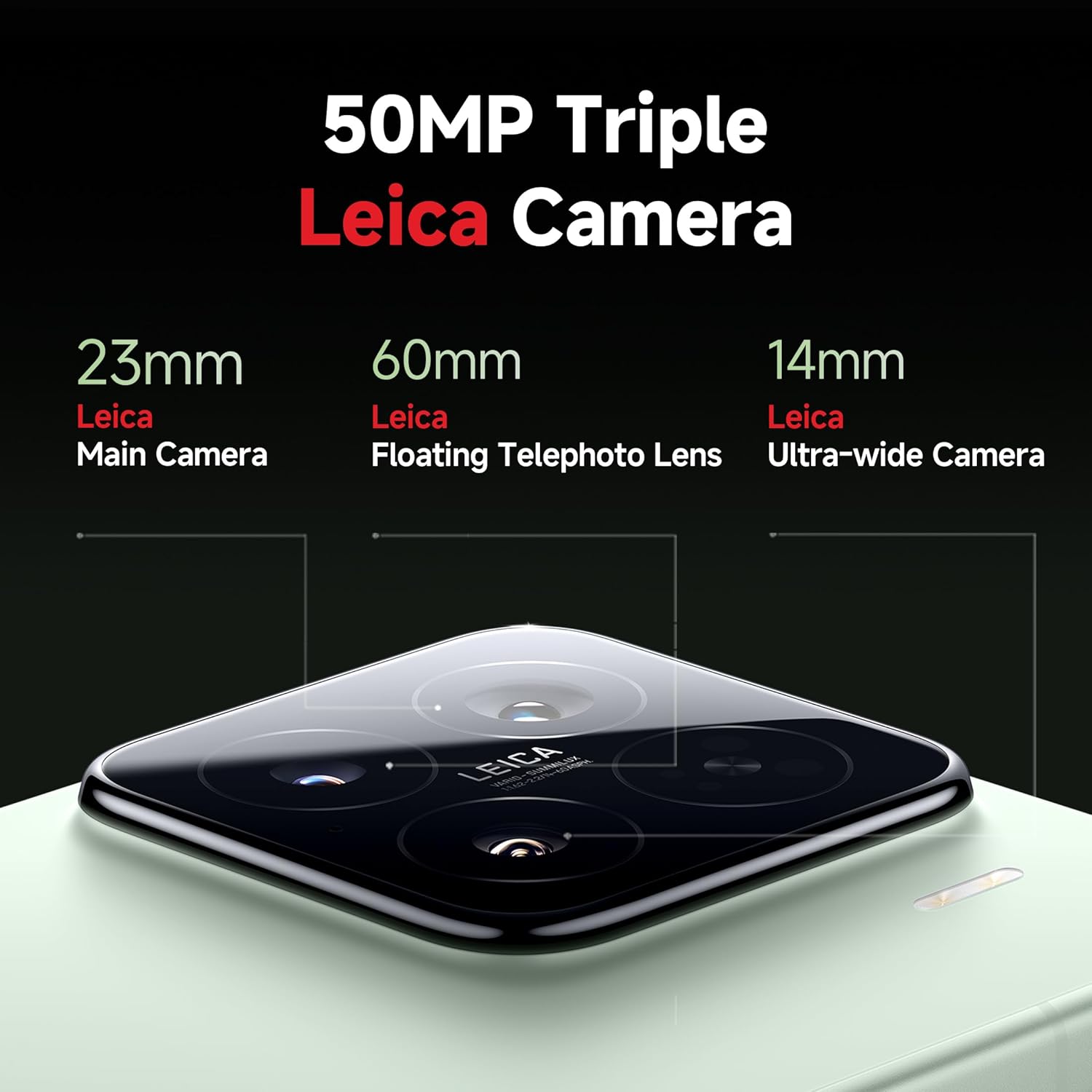 Xiaomi 15 (Green, 12GB/512GB)| 50 MP Leica Triple Camera | SD 8 Elite | 1.5K CrystalRes Dynamic 1-120 Hz AMOLED | Hyper AI
