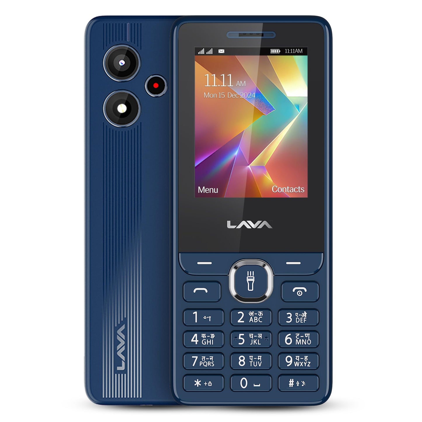 Lava A2 Smart (2025) Dual SIM Keypad Mobile with 2.4'' Big Display | UPI Support, 1200mAh Battery | BT Feature | Camera | Auto Call Recording | and 9 Regional Languages - Black