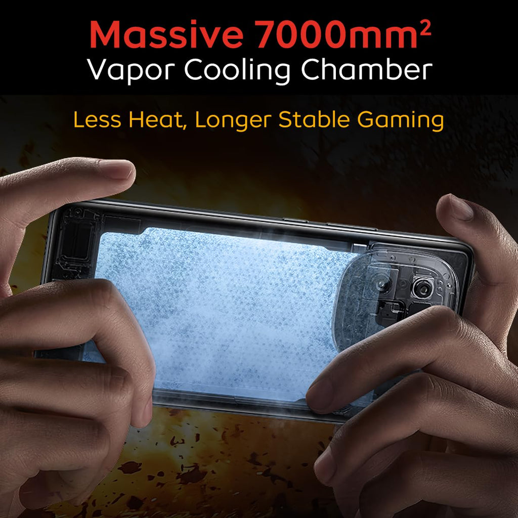 iQOO Neo 10 (Titanium Chrome, 16GB RAM, 512GB Storage) | Snapdragon 8s Gen 4 Processor & SuperComputing Chip Q1 | 7000 mAh Battery | Segment’s Highest 144 FPS Gaming Smartphone