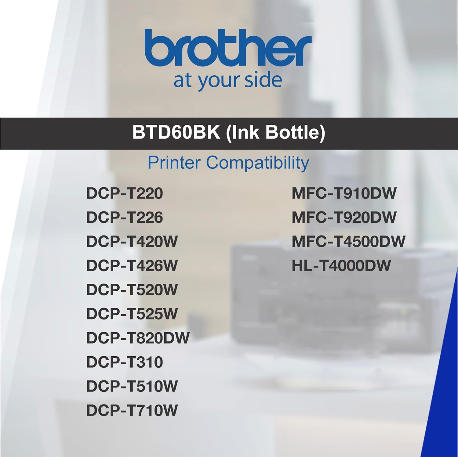 Brother BT-D60BK Ink Bottle (Black)