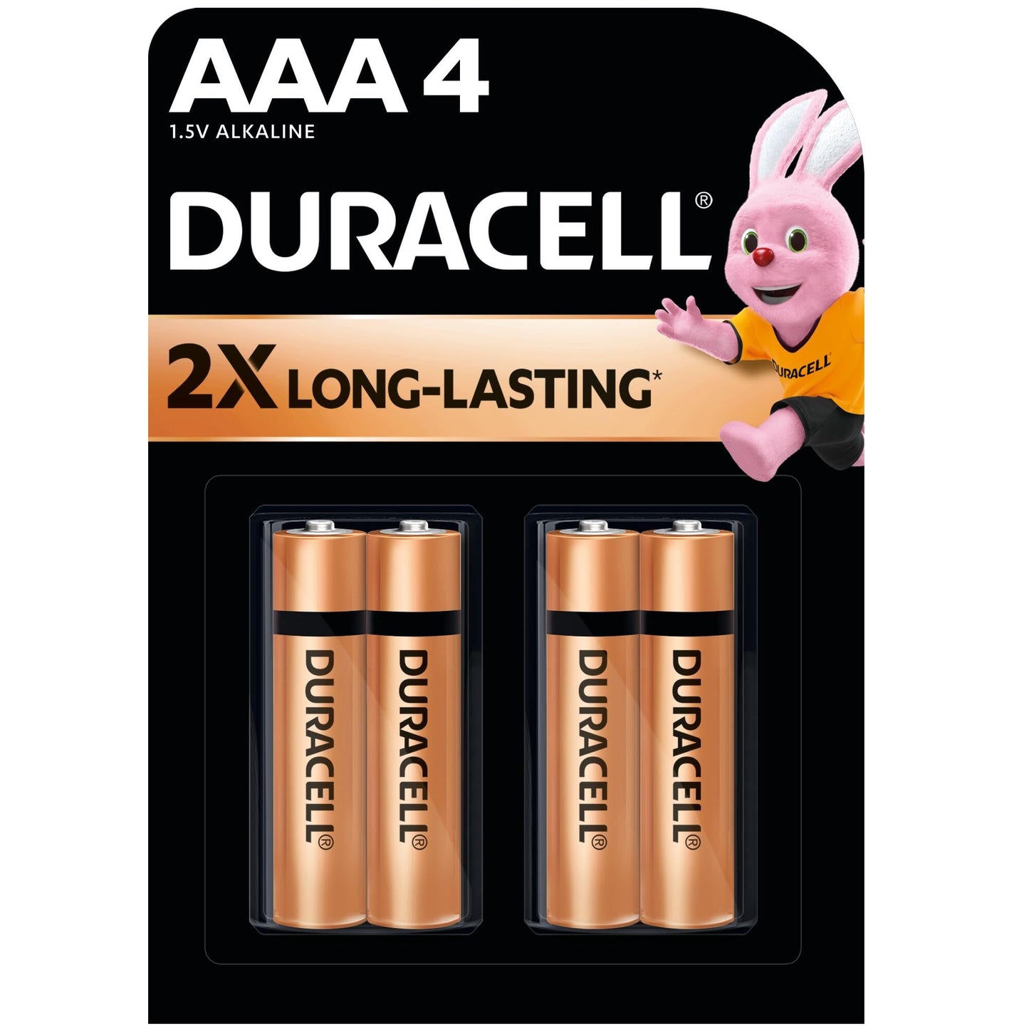 Duracell Alkaline AAA Battery, Pack of 10, Everyday Devices, Clock, Toy, Remote