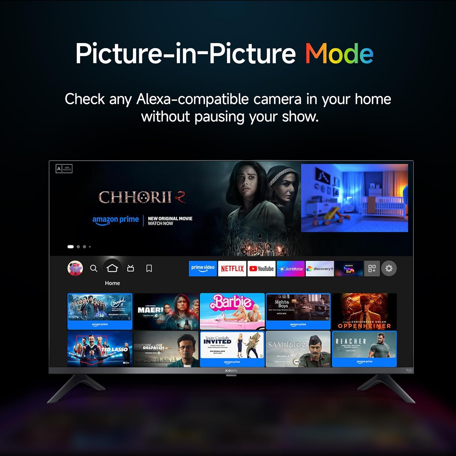 Xiaomi 138 cm (55 inch) FX Ultra HD 4K Smart LED Fire TV L55MB-FIN