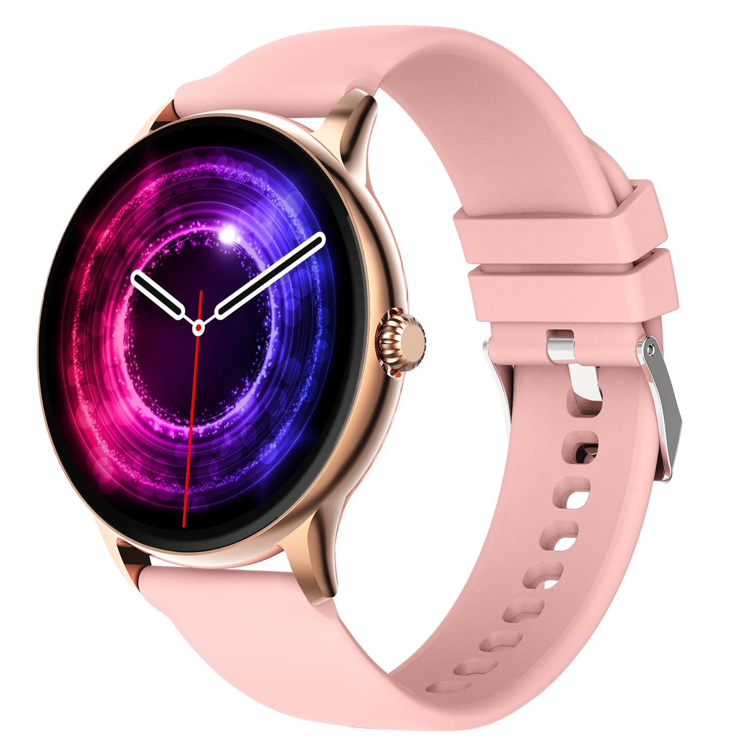Fire-Boltt Phoenix Smart Watch with Bluetooth Calling 1.38,120+ Sports Modes, 240 * 240 PX High Res with SpO2, Heart Rate Monitoring & IP67 Rating (Black)