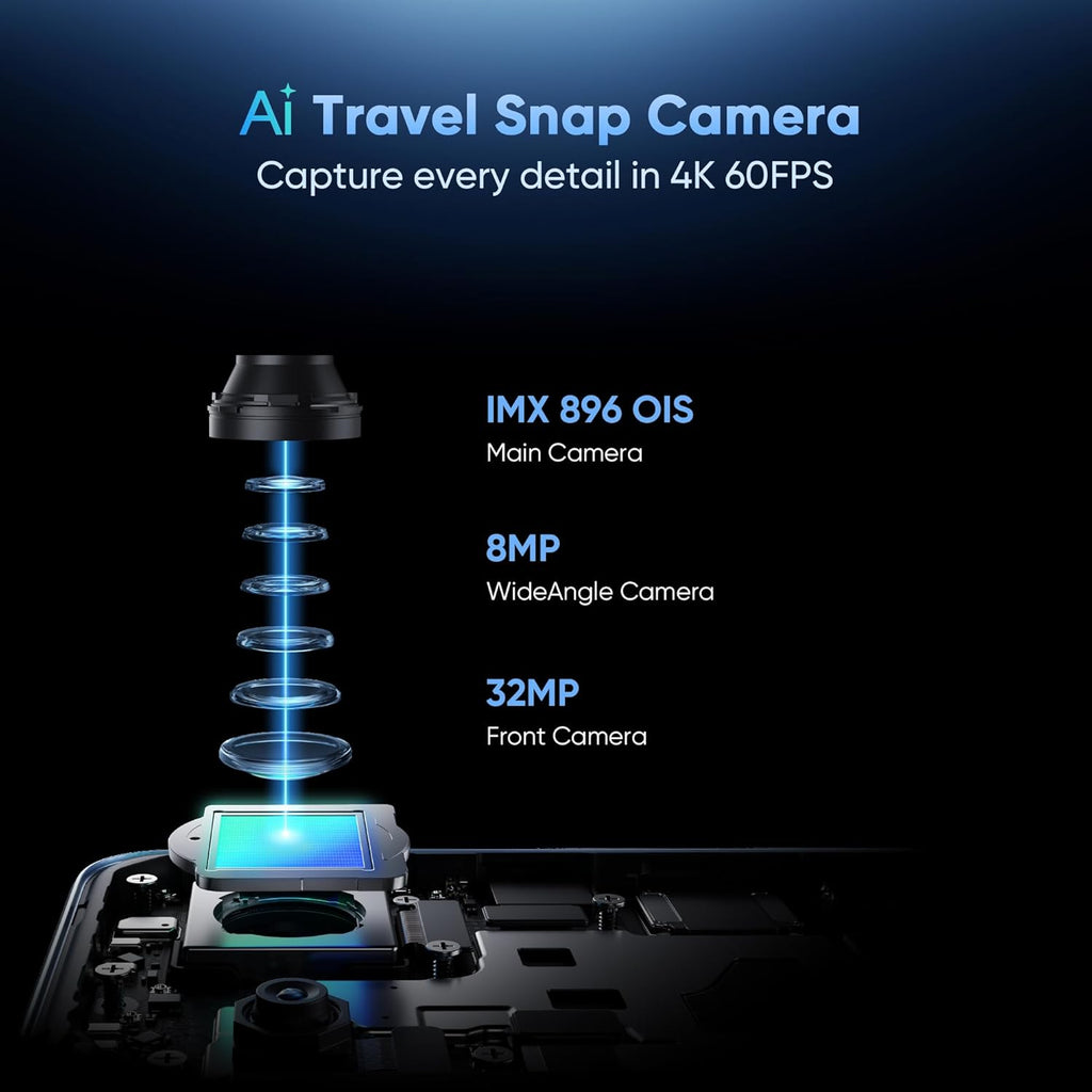realme GT 7T (Racing Yellow,8GB+256GB) | MediaTek D8400 MAX | Strongest Battery Combo 7000mAh + 120W | AI 4K 60FPS Travel Camera | 360° Cooling IceSense Design with Graphene | 6000 nits Display