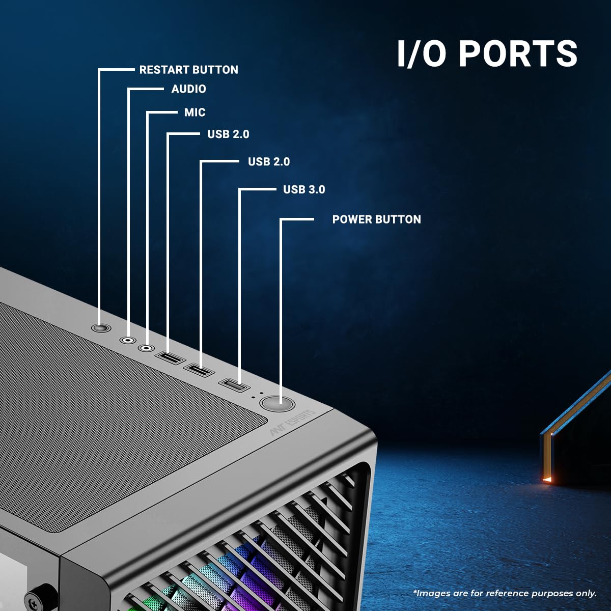 Ant PC Gaming Pc Argentine RZ9600X Ryzen 5 9600X|B650 Chipset WiFi+Bluetooth|32GB DDR5 RAM 5200Mhz| RTX 5060Ti 8GB|1TB Nvme M.2 SSD Gen4|240MM AIO|Mid Tower RGB Cabinet|Windows 11 Home Trial