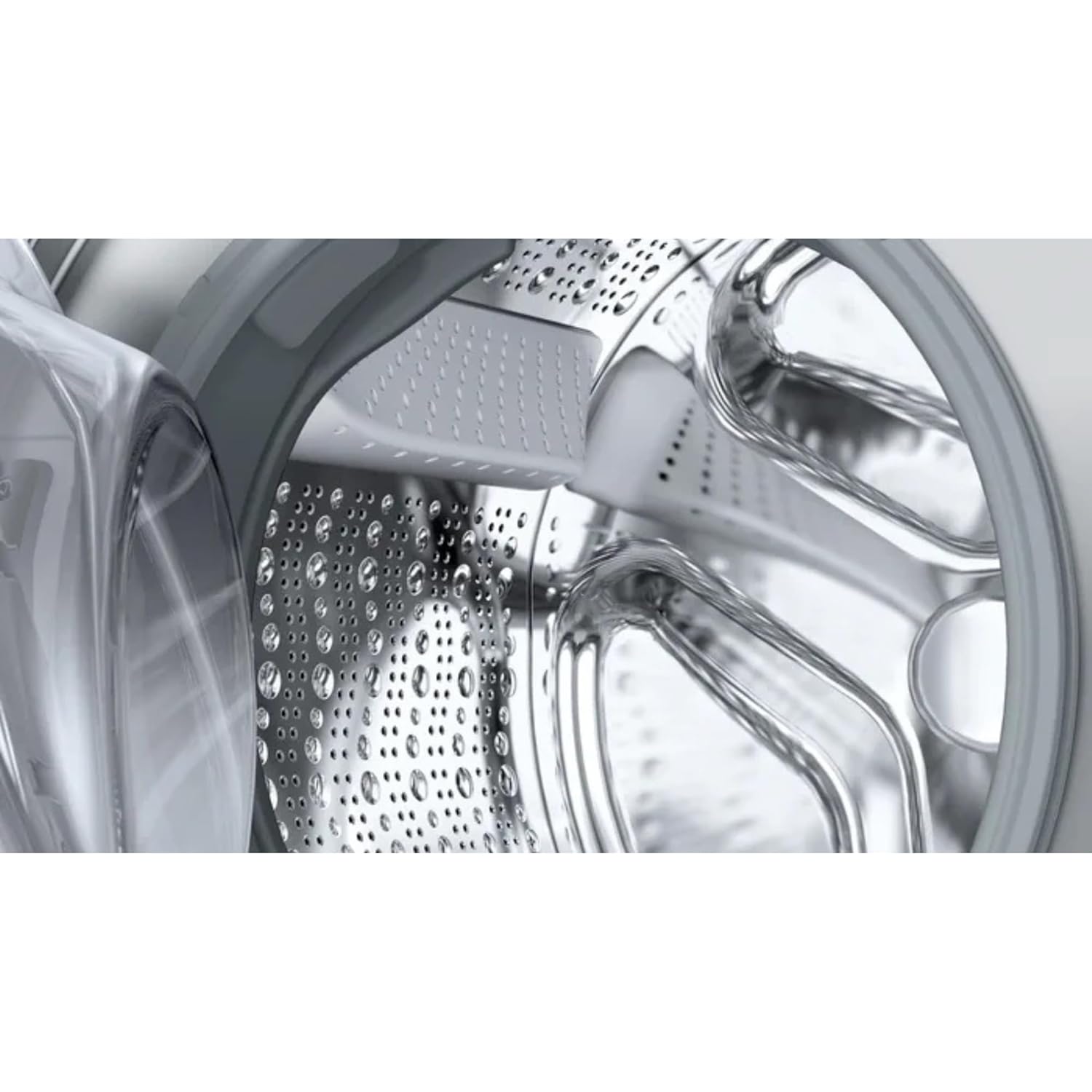 Siemens 8kg 5 Star Stain Treatment Fully Automatic Front Load Washing Machine with Built in Heater (WG34A20SIN, Pretreatment Function & Hygiene Program and 5 Star Inverter, Silver)