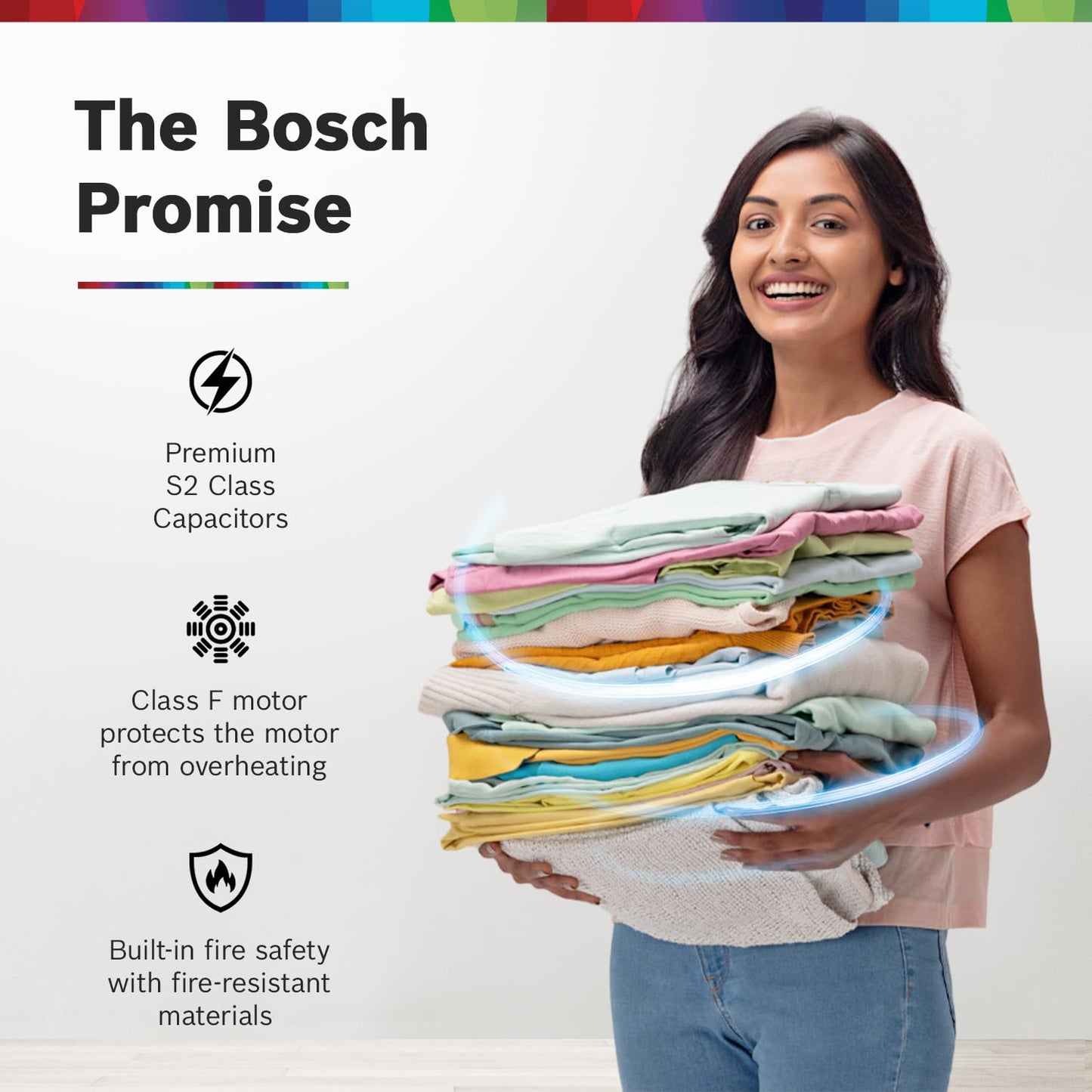 Bosch 8 kg 5 Star Semi-Automatic Top Loading Washing Machine (2025 Model, WJP802L0IN, 3 Wash Programs, Anti-Rust Body, 1300 RPM Spin Speed, Peacock Blue, 5 Years Comprehensive Warranty)