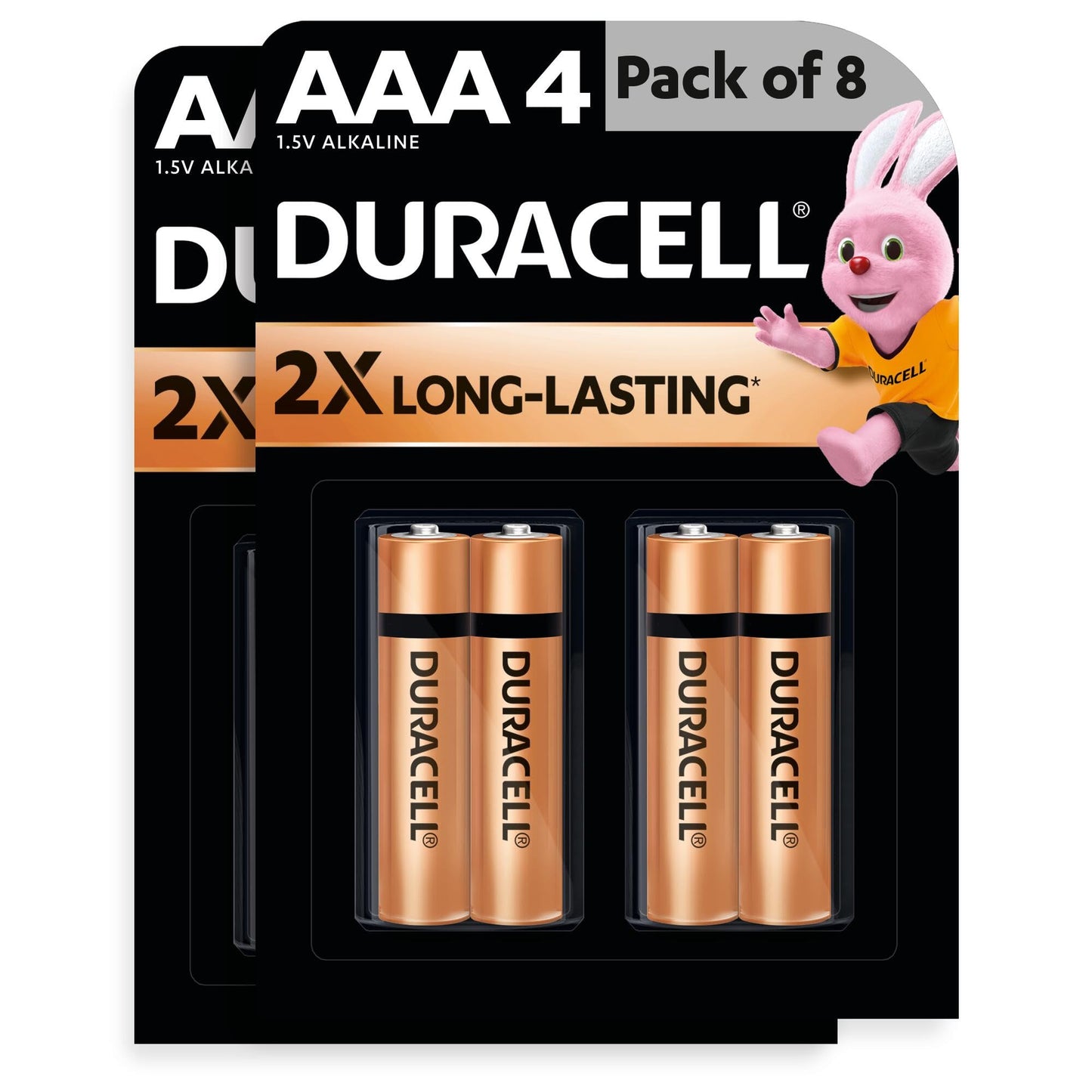 Duracell Alkaline AAA Battery, Pack of 10, Everyday Devices, Clock, Toy, Remote
