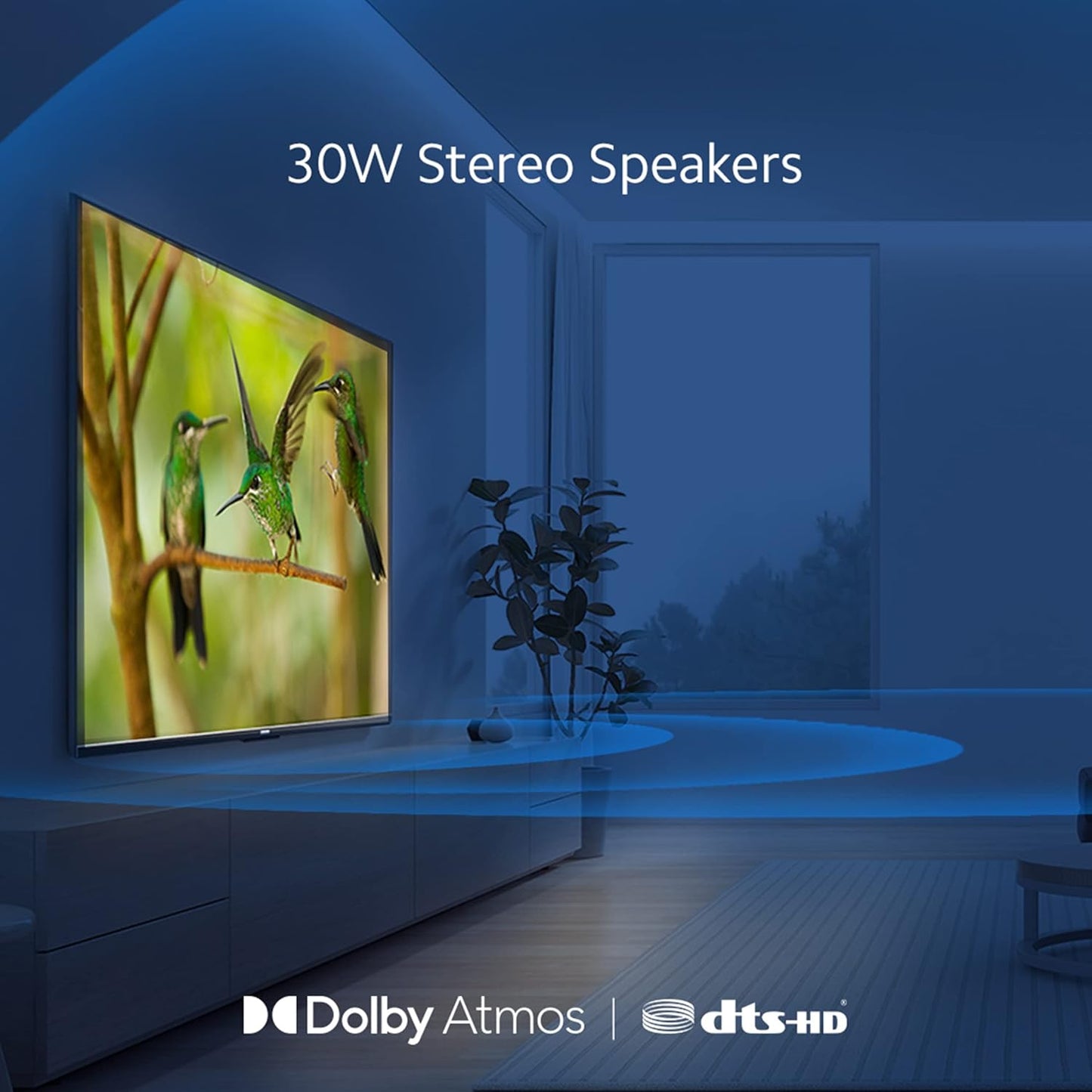 Mi 108 cm (43 inches) 5X Series 4K LED Smart Android TV with Dolby Vision & 30W Dolby Atmos (Grey)