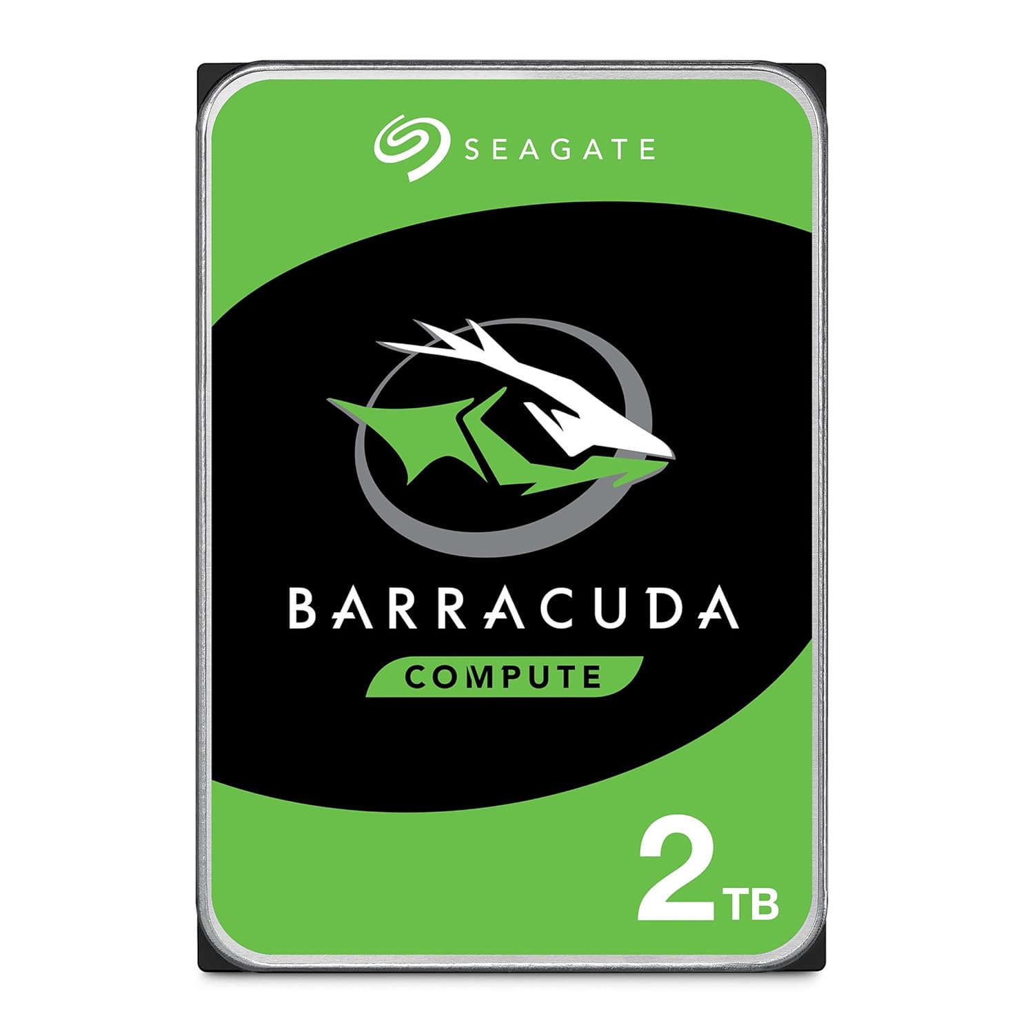 Seagate Barracuda 2 TB Internal Hard Drive HDD – 8.89 cm (3.5 Inch) SATA 6 Gb/s 5400 RPM 256 MB Cache for Computer Desktop PC (ST2000DM005)