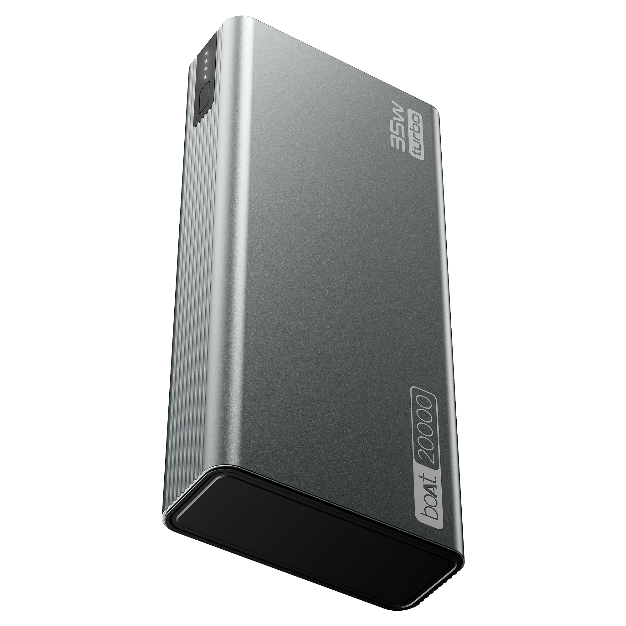 boAt Newly Launched PB435 Turbo 35W Power Bank with 20000mAh Battery, 35W 2-Way Super Fast Charging | 12-Layer Smart IC Protection | Triple Output & Dual Input in Sleek Aluminium Casing(Navy Blue)