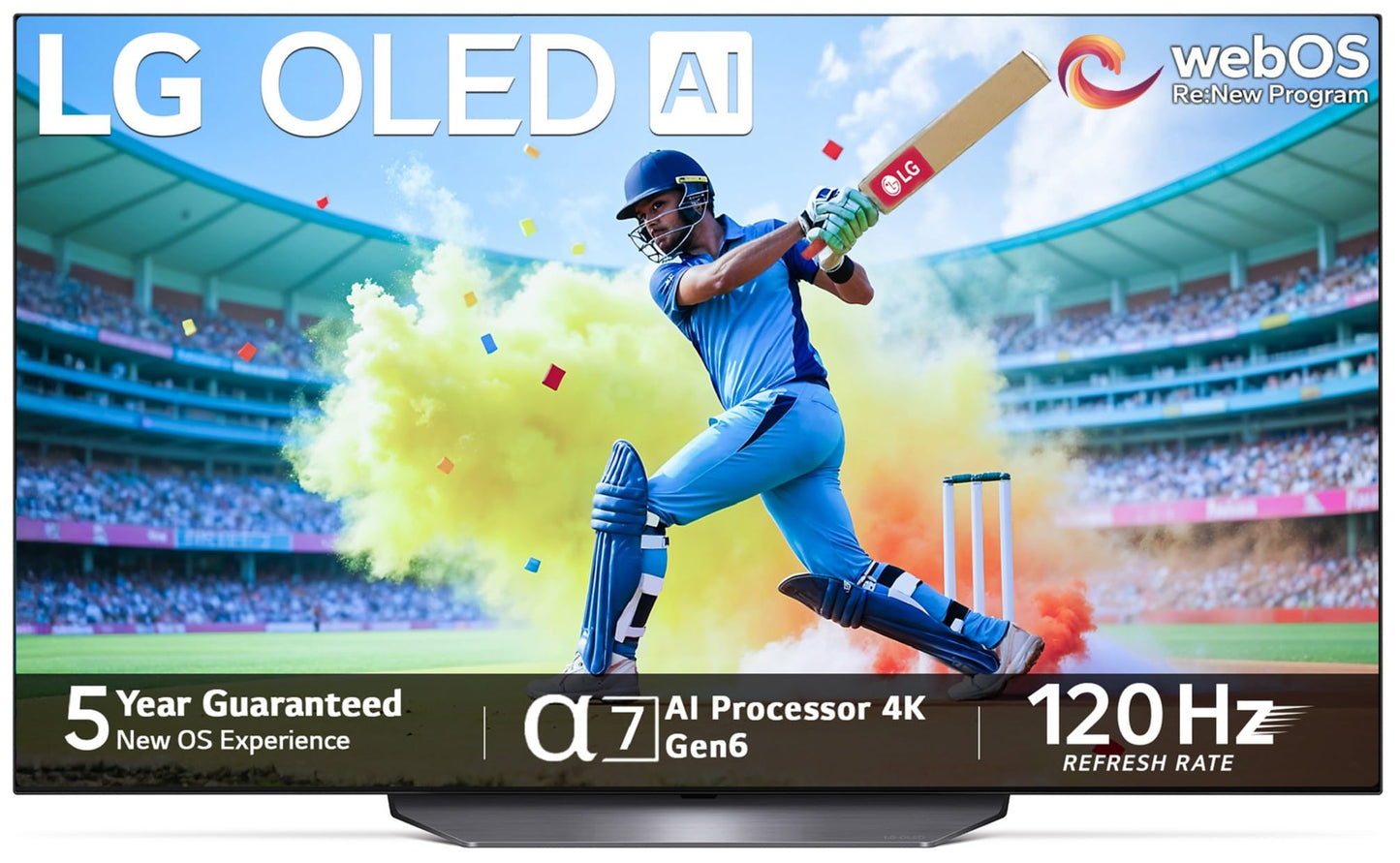 LG 139 cm (55 inches) OLED B4 Series 4K Ultra HD Smart OLED TV OLED55B46LA