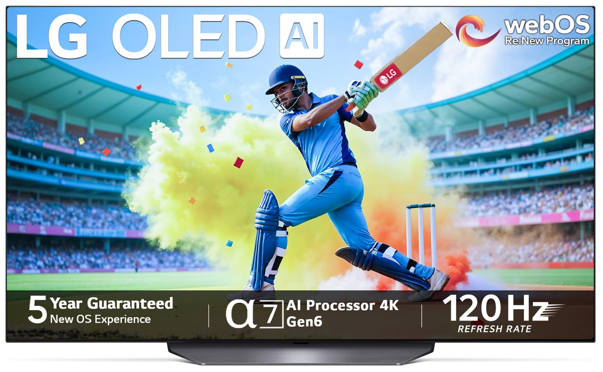 LG 139 cm (55 inches) OLED B4 Series 4K Ultra HD Smart OLED TV OLED55B46LA