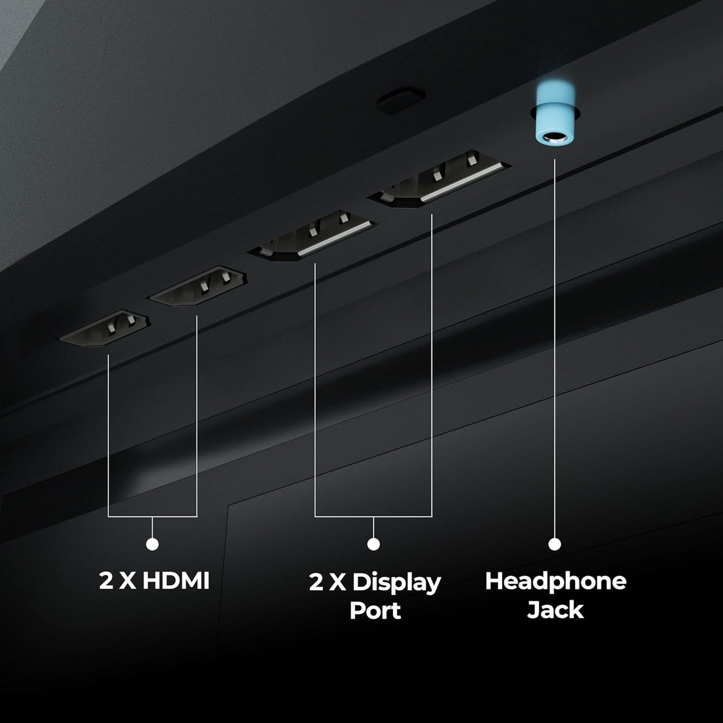 ZEBRONICS N32A 32"(80 cm) 1500R Curved Gaming Monitor, QHD 2560x1440, Antiglare, 300Nits, 180Hz, 1ms MPRT, HDR10, 99% sRGB | 92% DCI-P3, Adaptive Sync, 2 x DP | 2 x HDMI | 1 x 3.5mm