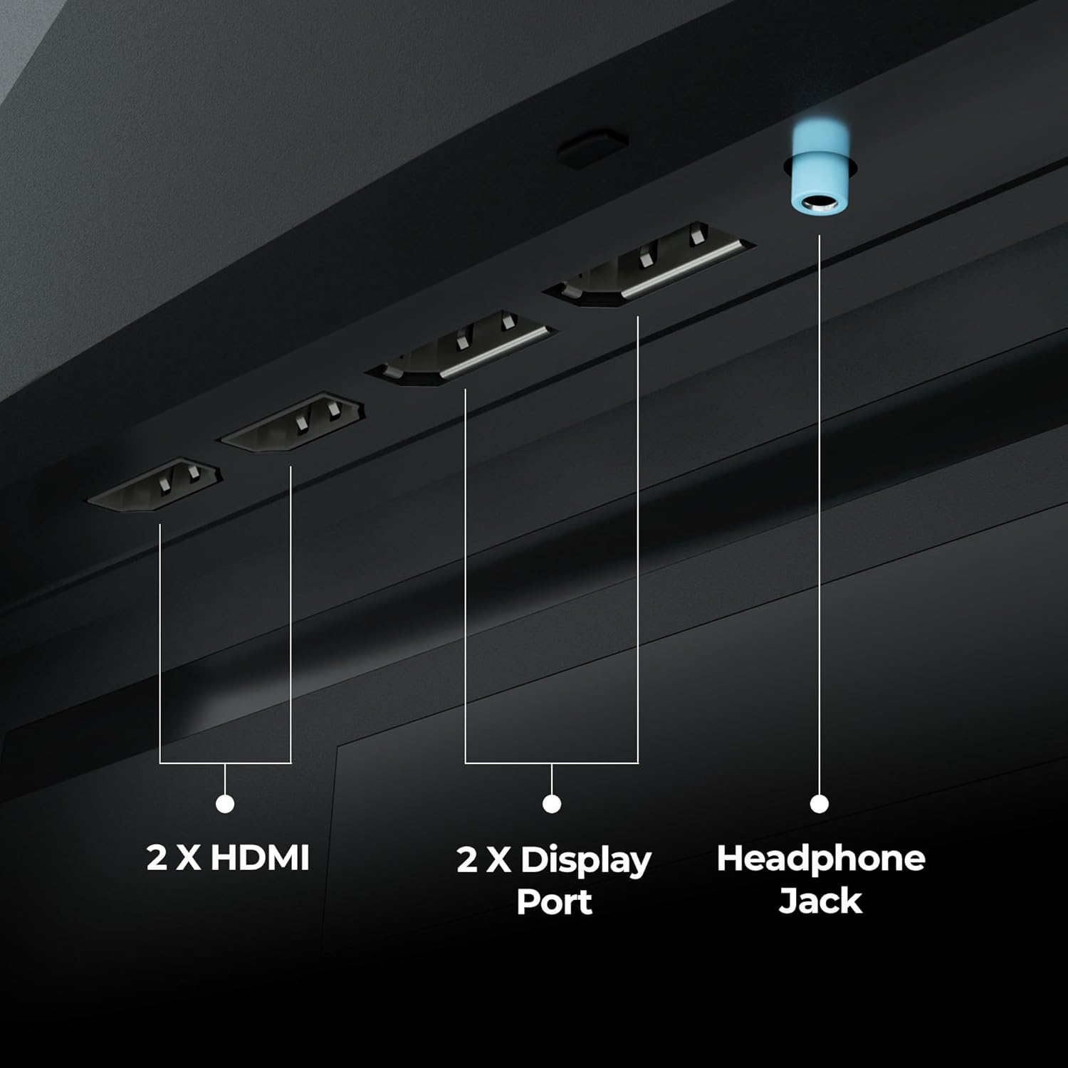 ZEBRONICS N32A 32"(80 cm) 1500R Curved Gaming Monitor, QHD 2560x1440, Antiglare, 300Nits, 180Hz, 1ms MPRT, HDR10, 99% sRGB | 92% DCI-P3, Adaptive Sync, 2 x DP | 2 x HDMI | 1 x 3.5mm