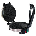 Libra Roti Maker Machine - Electric Roti Maker with Non-Stick 8.5inch Plates and Durable Handle, Auto Temperature Control Chapati Maker Machine with Indicator Lights, 950 Watts, Silver