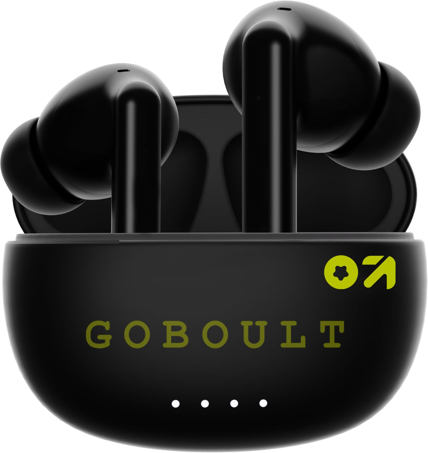 GOBOULT W20 Truly Wireless in Ear Earbuds with 40H Playtime, Zen™ ENC Mic, 45ms Low Latency, 13mm Bass Drivers, Type-C Fast Charging, Touch Control, IPX5 Ear Buds TWS (Glacier Blue)