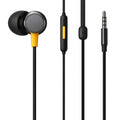 realme Buds 3 (3.5 mm) Wired in Ear Earphones with Mic (Black)
