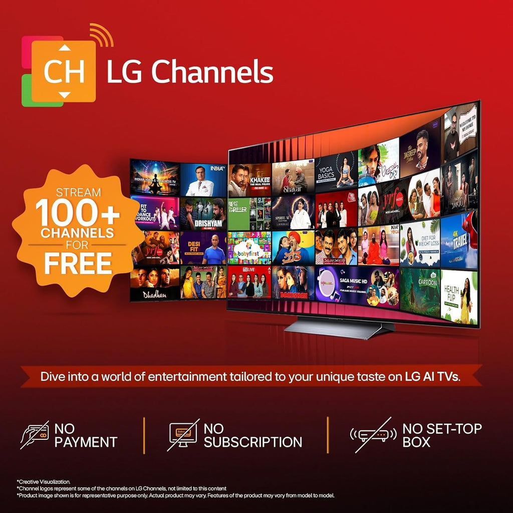 LG 139 cm (55 inches) UA82 Series 4K Ultra HD (3840 x 2160) Smart webOS LED TV 55UA82006LA