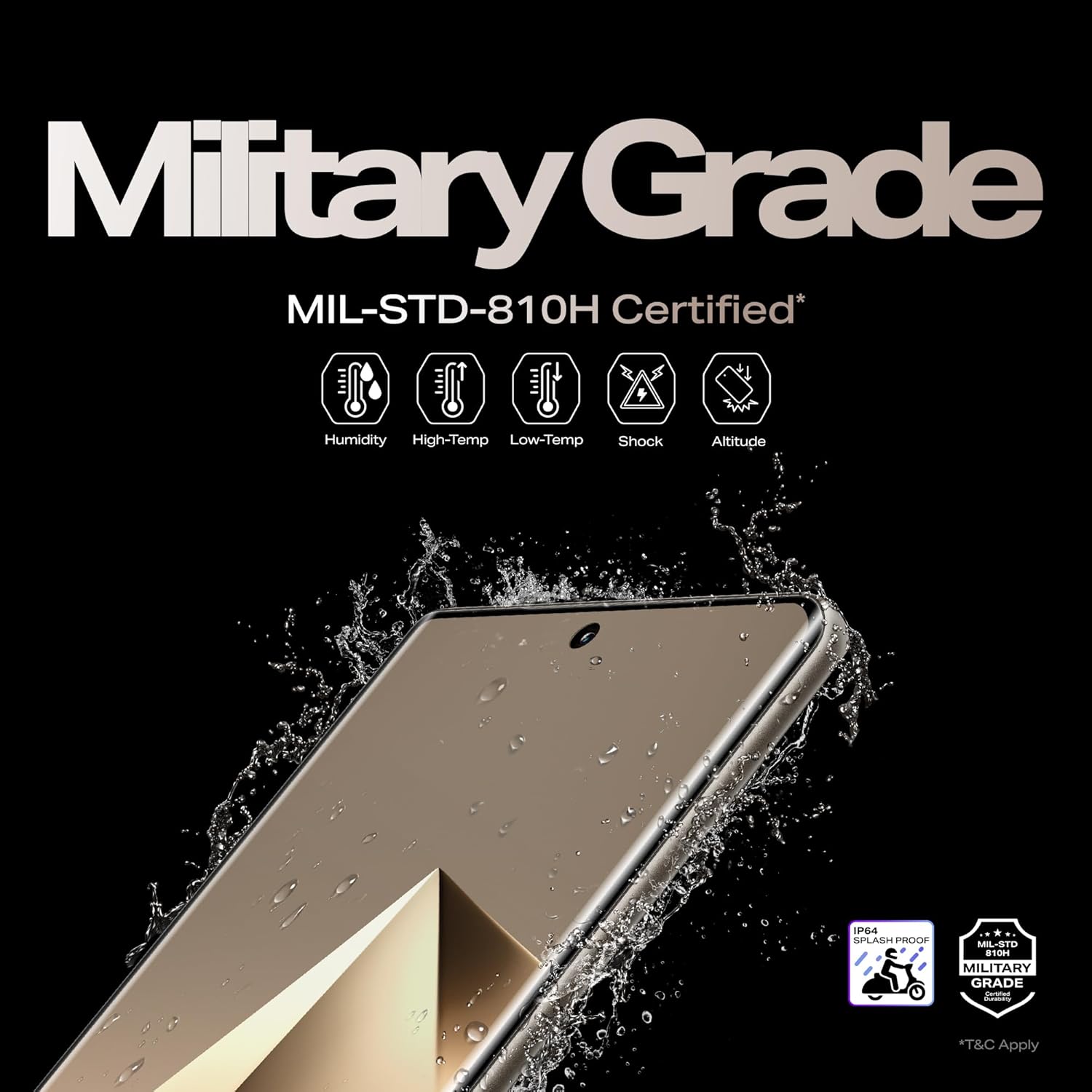 Infinix Note 50s 5G+ (Titanium Grey, 6GB RAM, 128GB Storage) | MediaTek D7300 Ultimate | 5500mAH Battery, Dual Speakers by JBL, 144Hz AMOLED Display