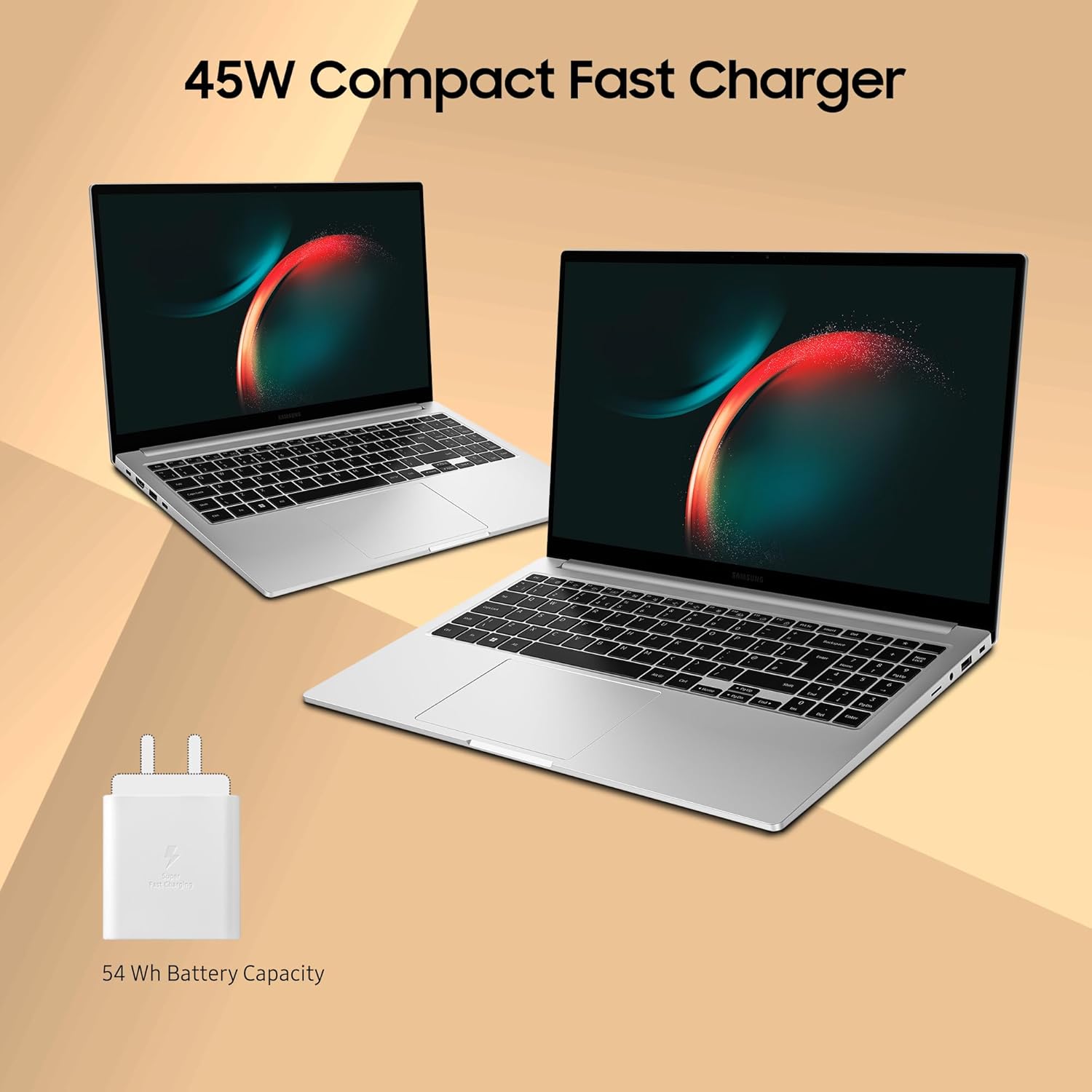 Samsung Galaxy Book3 Core i5 13th Gen 1335U - (8 GB/512 GB SSD/Windows 11 Home) Galaxy Book3 Thin and Light Laptop (15.6 Inch, Silver, 1.58 Kg, with MS Office)