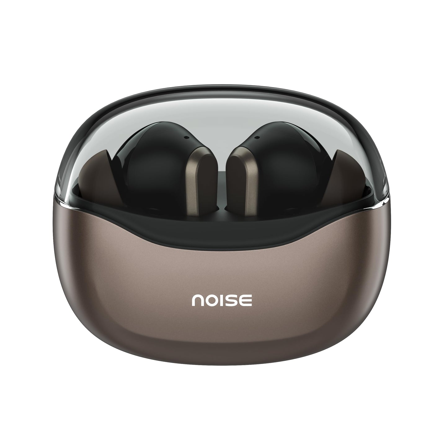 Noise Buds VS601 in-Ear Truly Wireless Earbuds with 50H of Playtime, Transparent case lid, Quad mic ENC, Dual Device Pairing, 10mm Driver, BT v5.3 (Graphite Black)