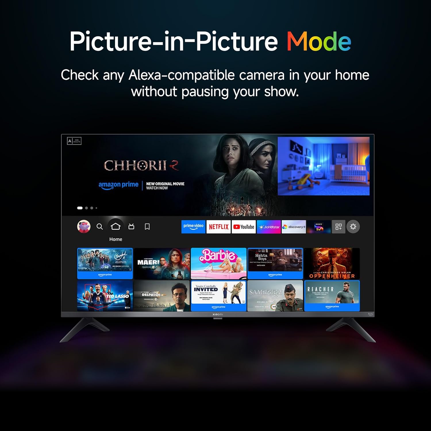 Xiaomi 138 cm (55 inch) FX Pro QLED Ultra HD 4K Smart Fire TV L55MB-FPIN