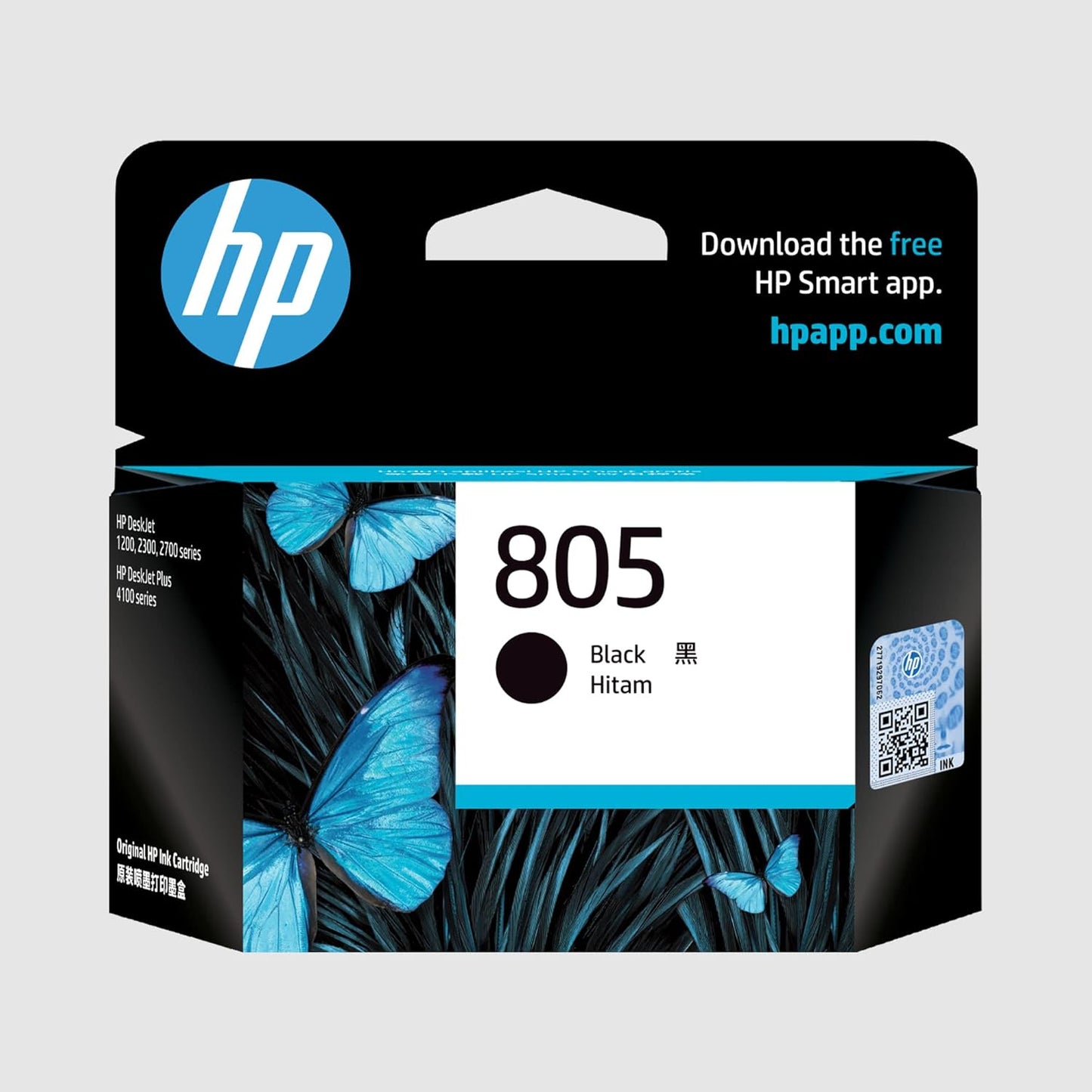 HP 805 Black Original Ink Cartridge
