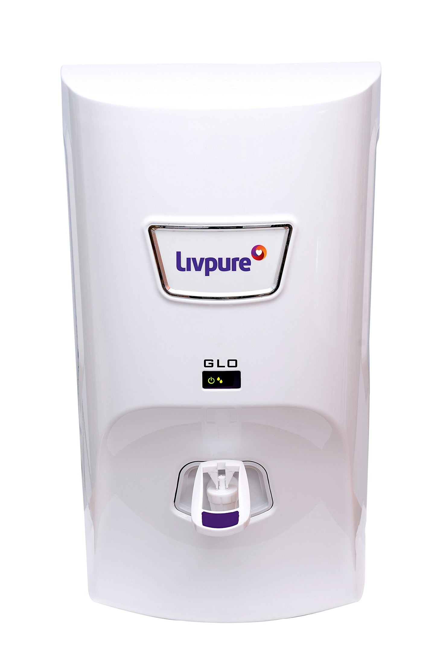 Livpure GLO PRO++ RO+UV+UF | Water Purifier for Home - 7 L Storage | Free Standard Installation | Suitable for Borewell, Tanker, Municipal Water | Black