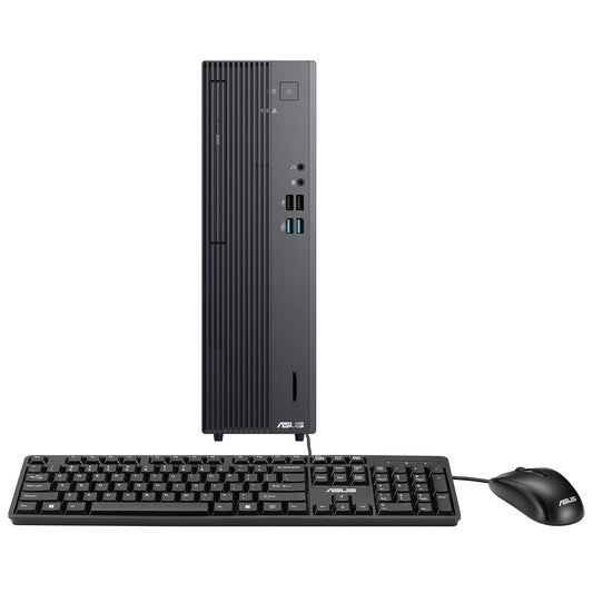 ASUS S500SE, Intel Core i5-14400 Processor 2.5GHz (20M Cache, up to 4.7GHz, 10 cores), Tower PC (8GB RAM/512GB SSD/Windows 11/Office Home/with Wired Keyboard & Mouse/Gray/5 Kg), S500SER-514400009WS