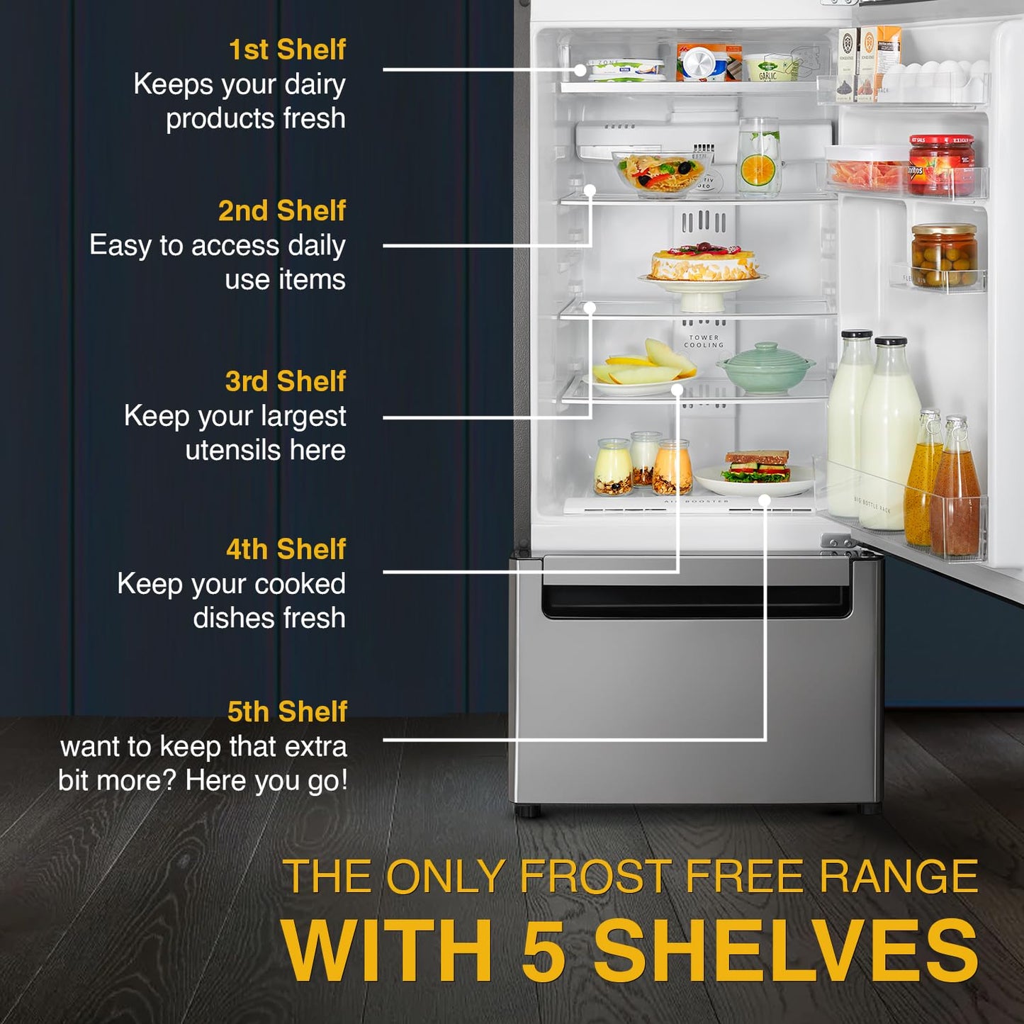Whirlpool 330 L Frost Free Multi-Door Refrigerator(FP 343D Protton Roy, Alpha Steel)